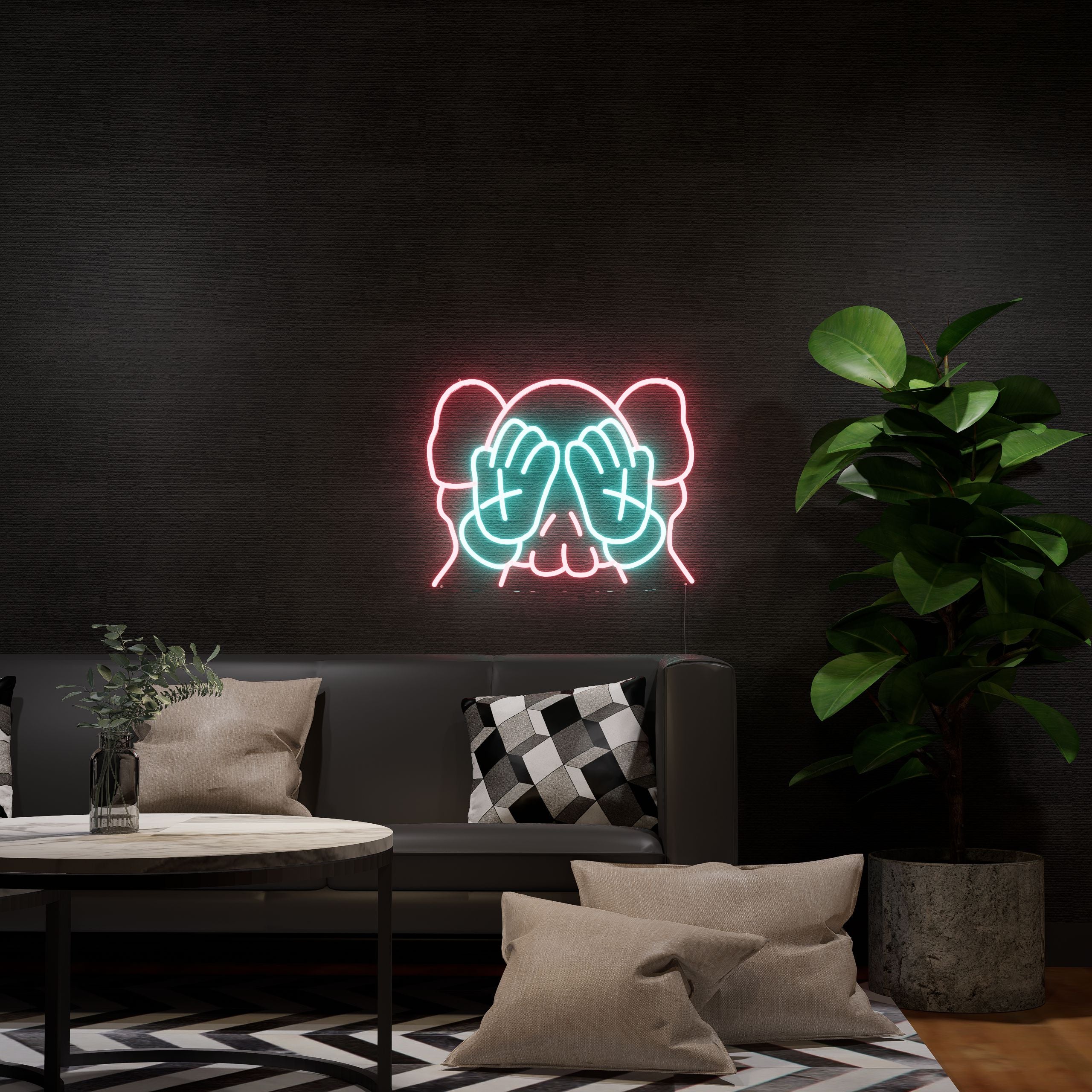 kaws-neon-sign-3-Neon-sign-Lite
