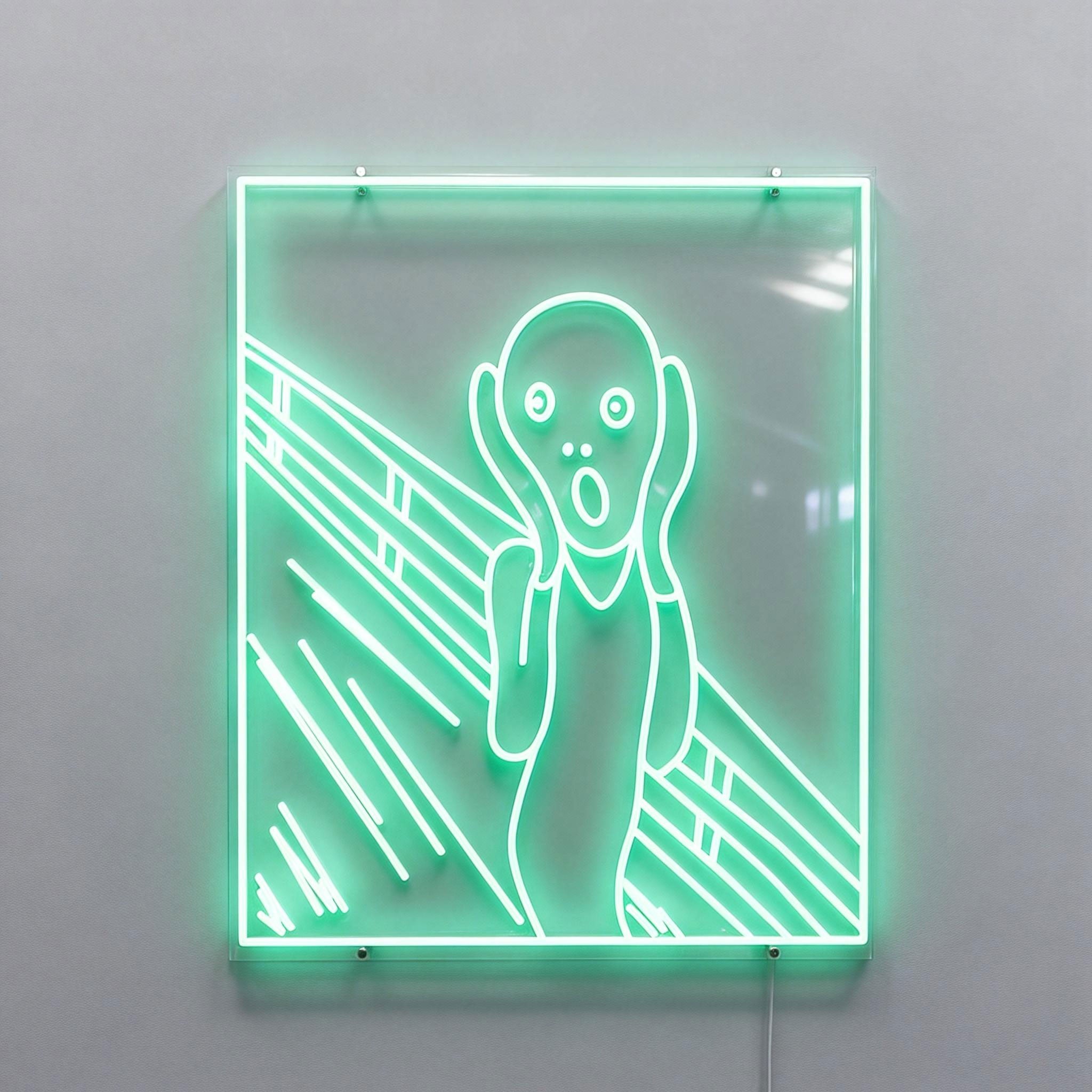 Screaming Art Neon Light