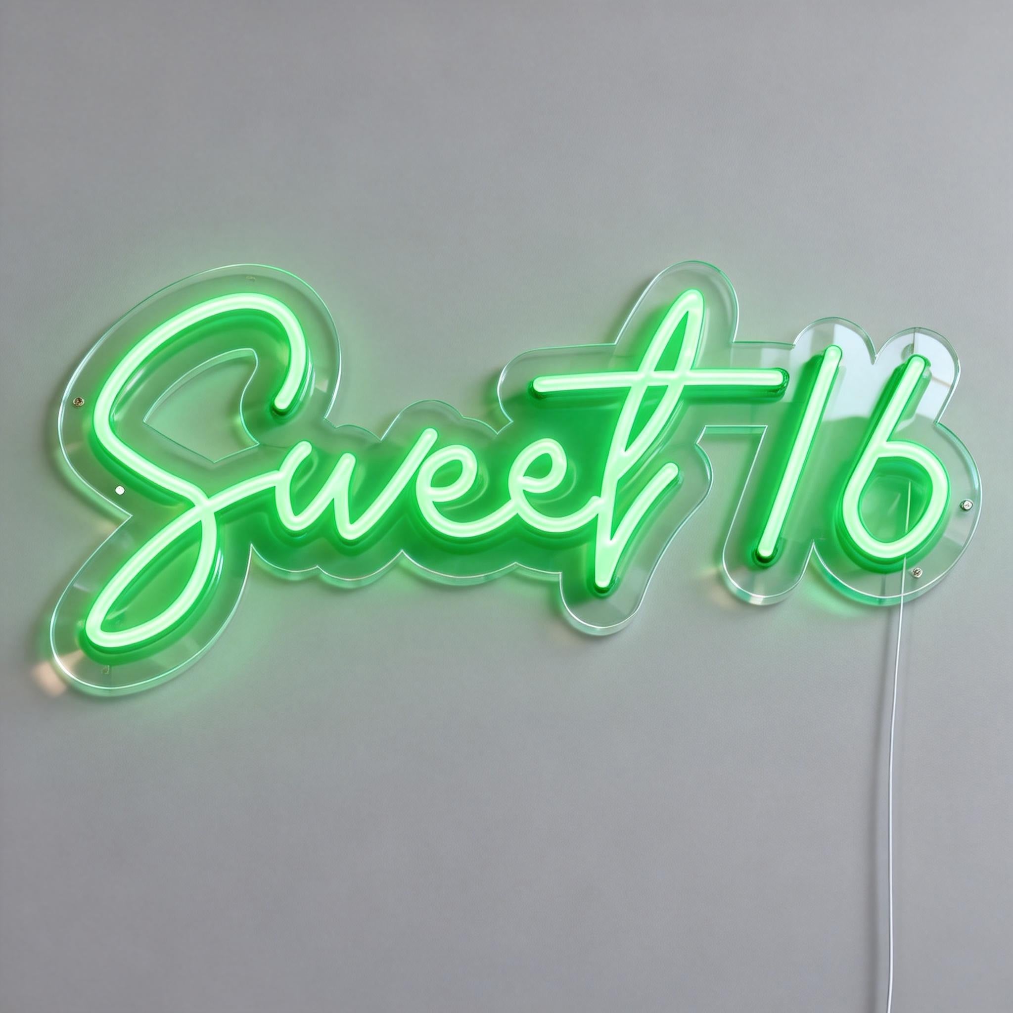 Sweet 16 Led Neon Sign