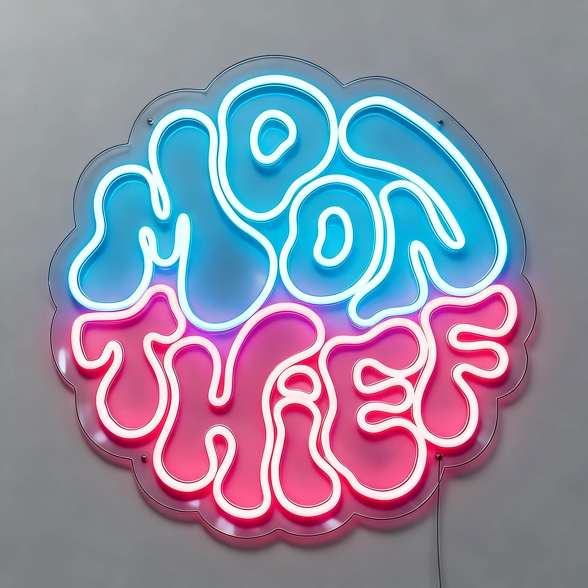 Thief of the Moon Neon Sign