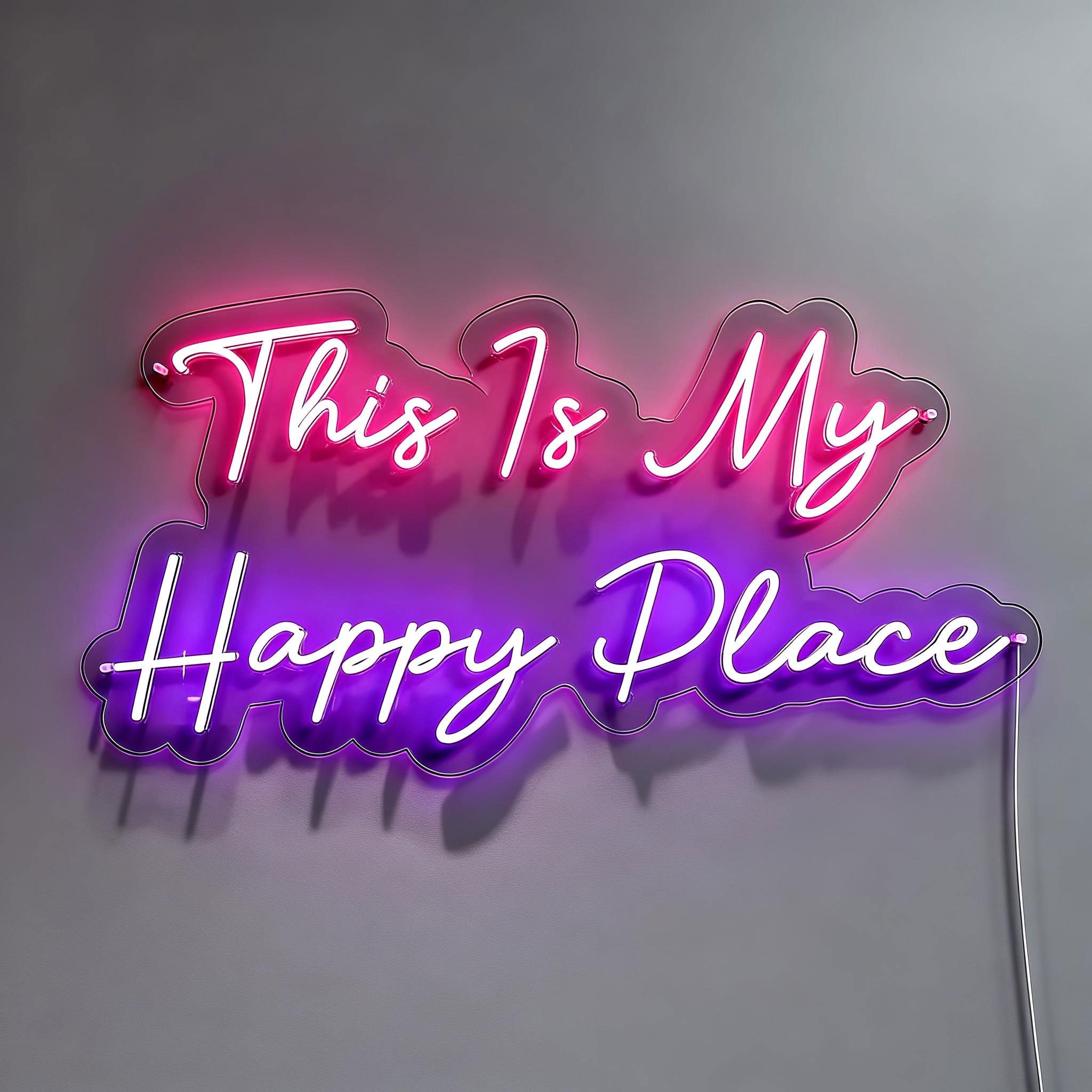 This Is My Happy Place Sign