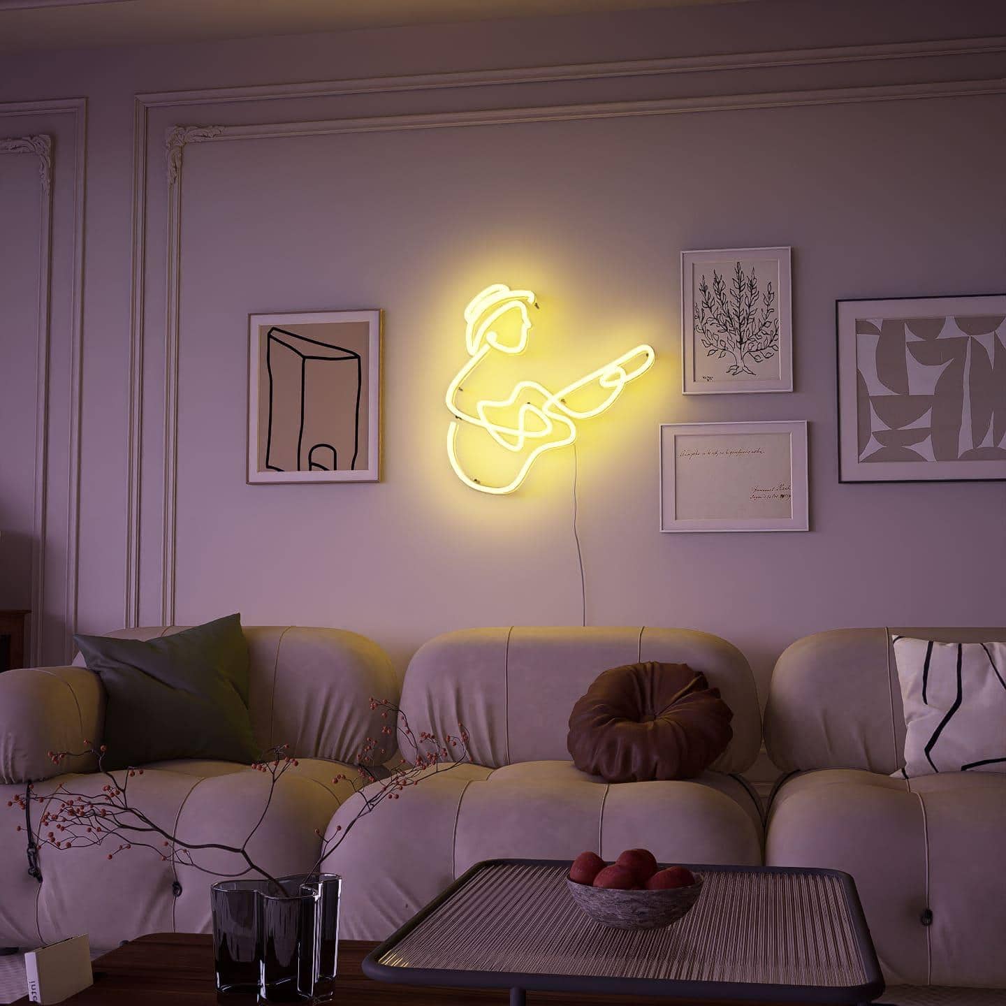 ccustom-neon-sign-moder-nismar-tistseries-Pcasso-Fuchsia-yellow-yellow-yellow