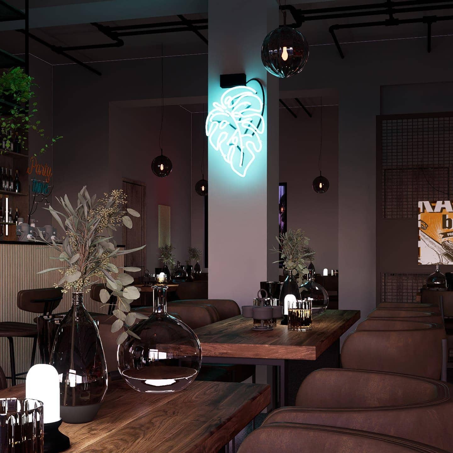 Neon signs for room by The Leaf, perfect for creating a vibrant ambiance