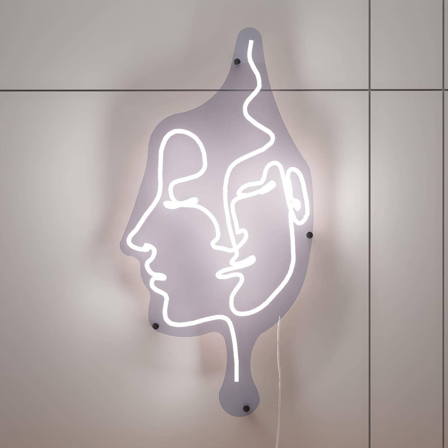 Abstract-Neon-Signs-moder-nismar-tistseries-pcasso-face-white-face