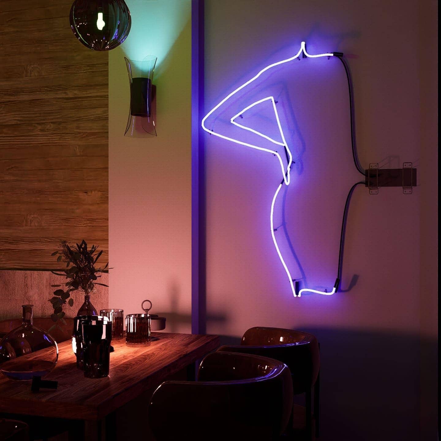custom-neon-sign-moder-nismart-istseries-Pcassoday-DodgerBlue