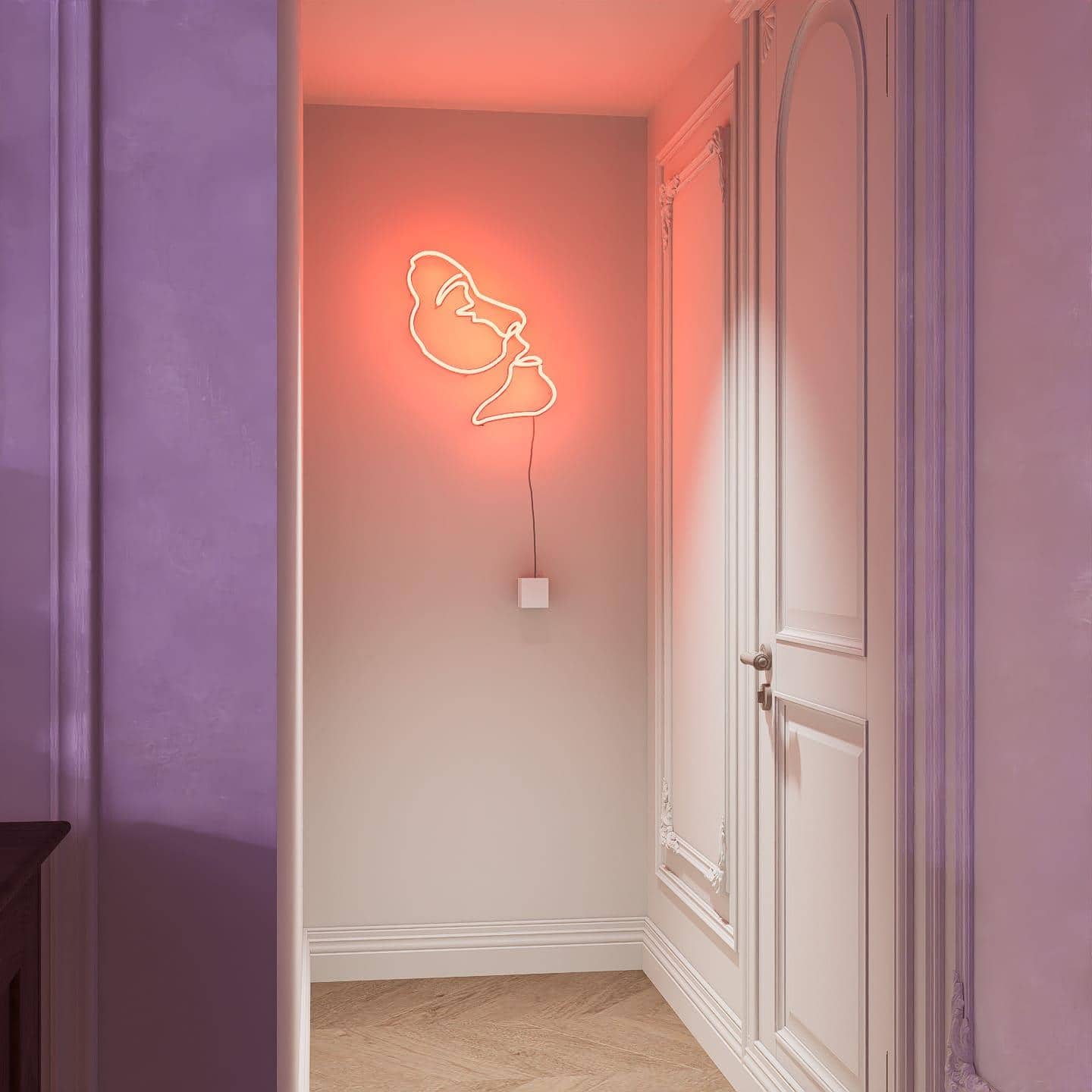 custom-neon-sign-moder-nismart-istseries-Pcassoday-fiery red