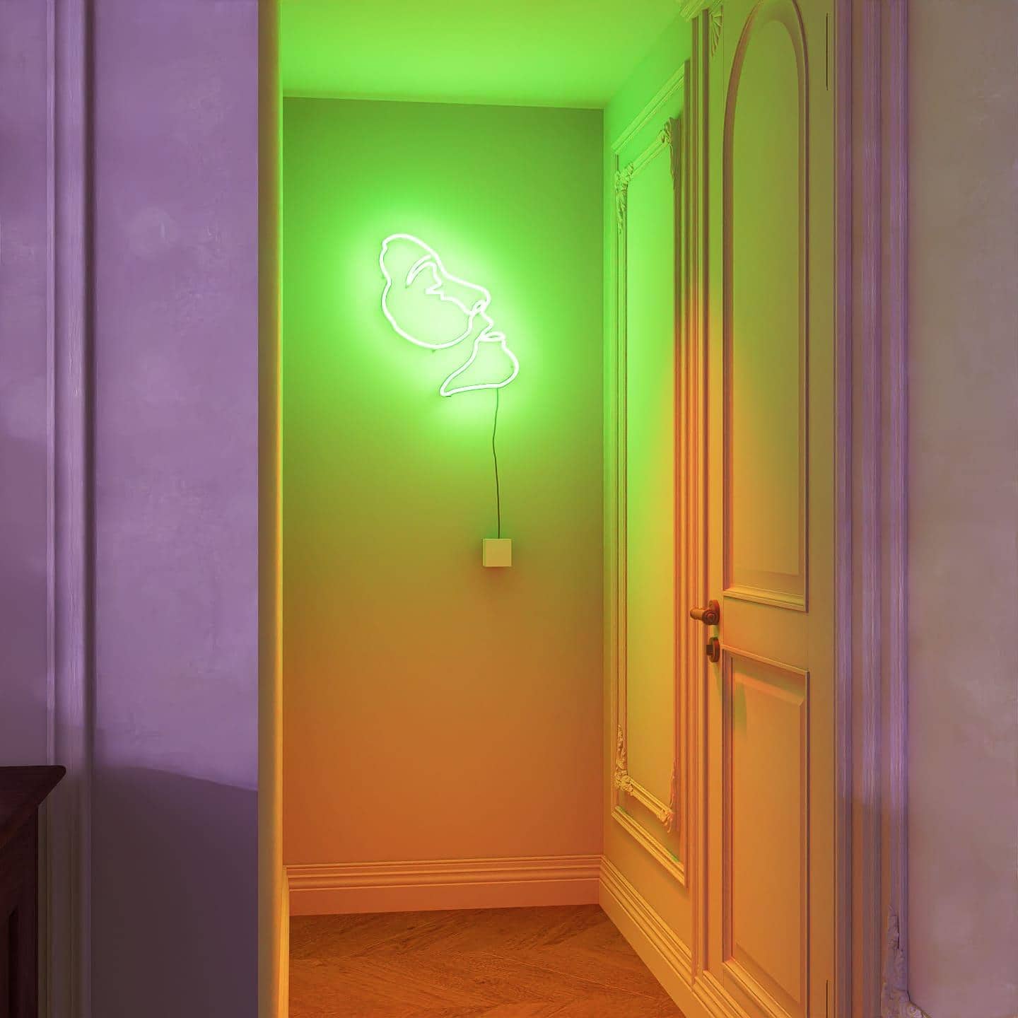custom-neon-sign-moder-nismart-istseries-Pcassoday-green