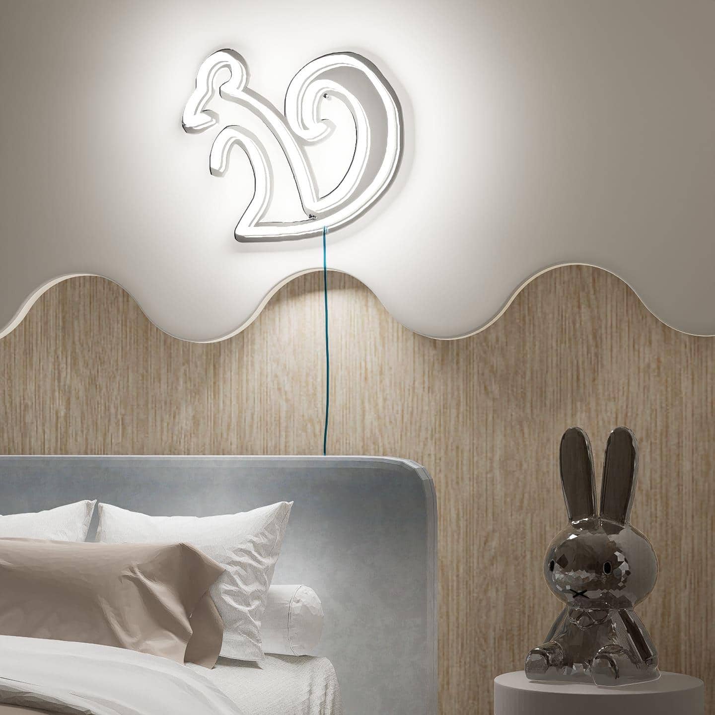 Bright squirrel Kids Neon Sign