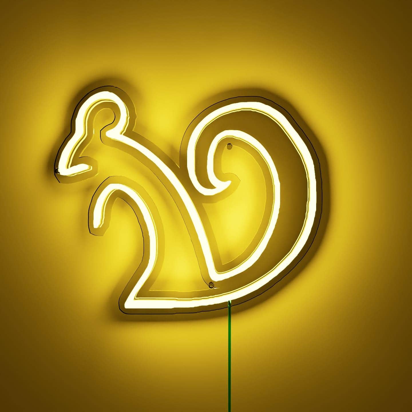 Squirrel-shaped Kids Neon Sign
