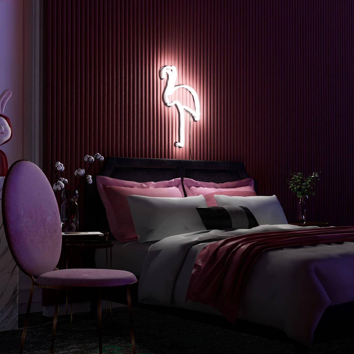 picasso-sketch-flamingo-finesse-white