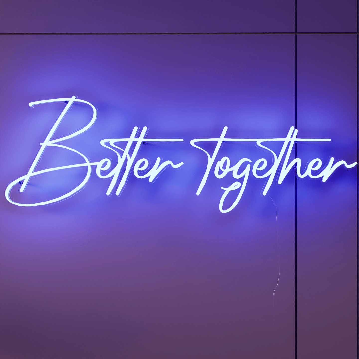 light-up-blue-neon-lights-hanging-on-the-wall-for-display-at-night-better-togethe-one