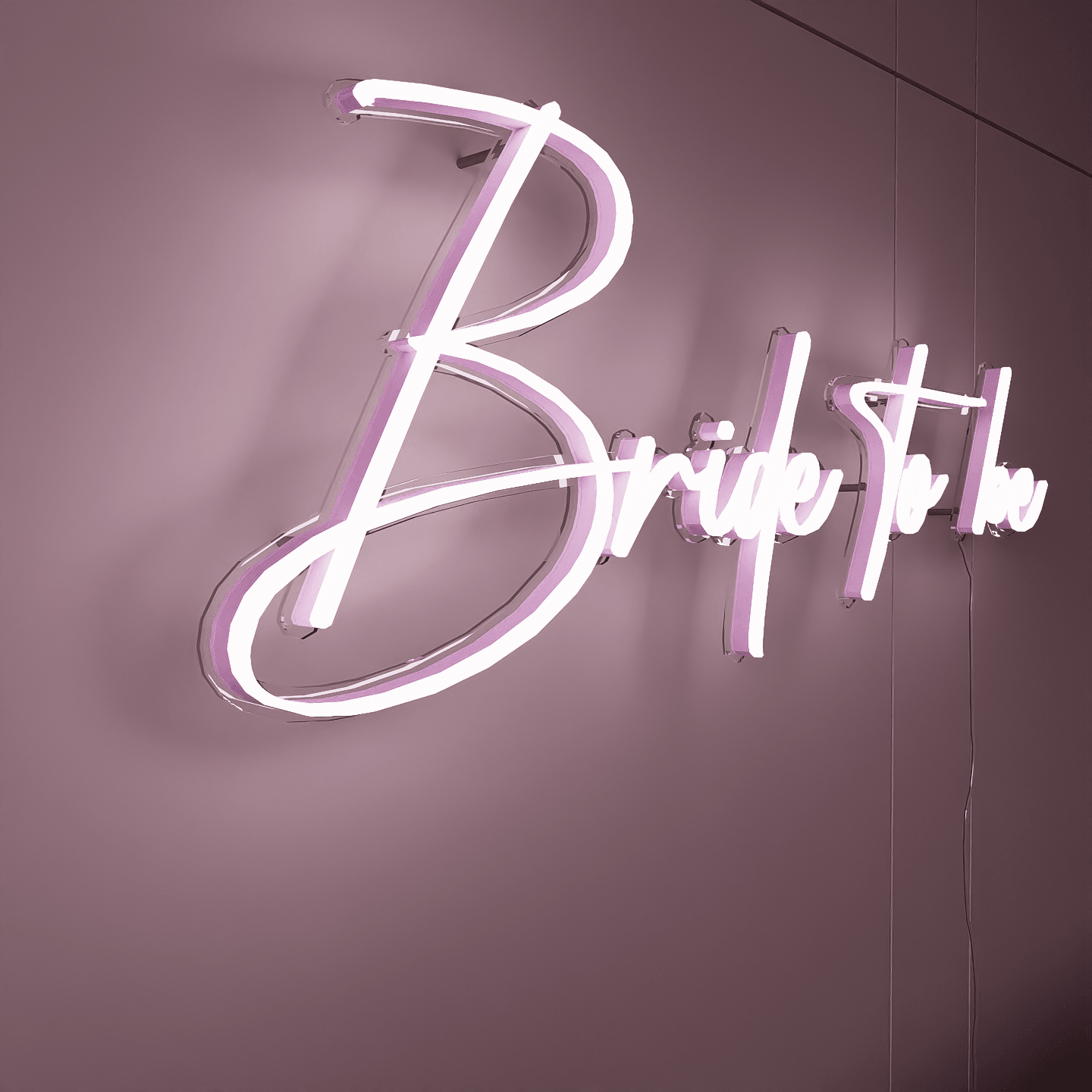 light-up-white-neon-lights-hanging-on-the-wall-for-display-bride-to-be-one