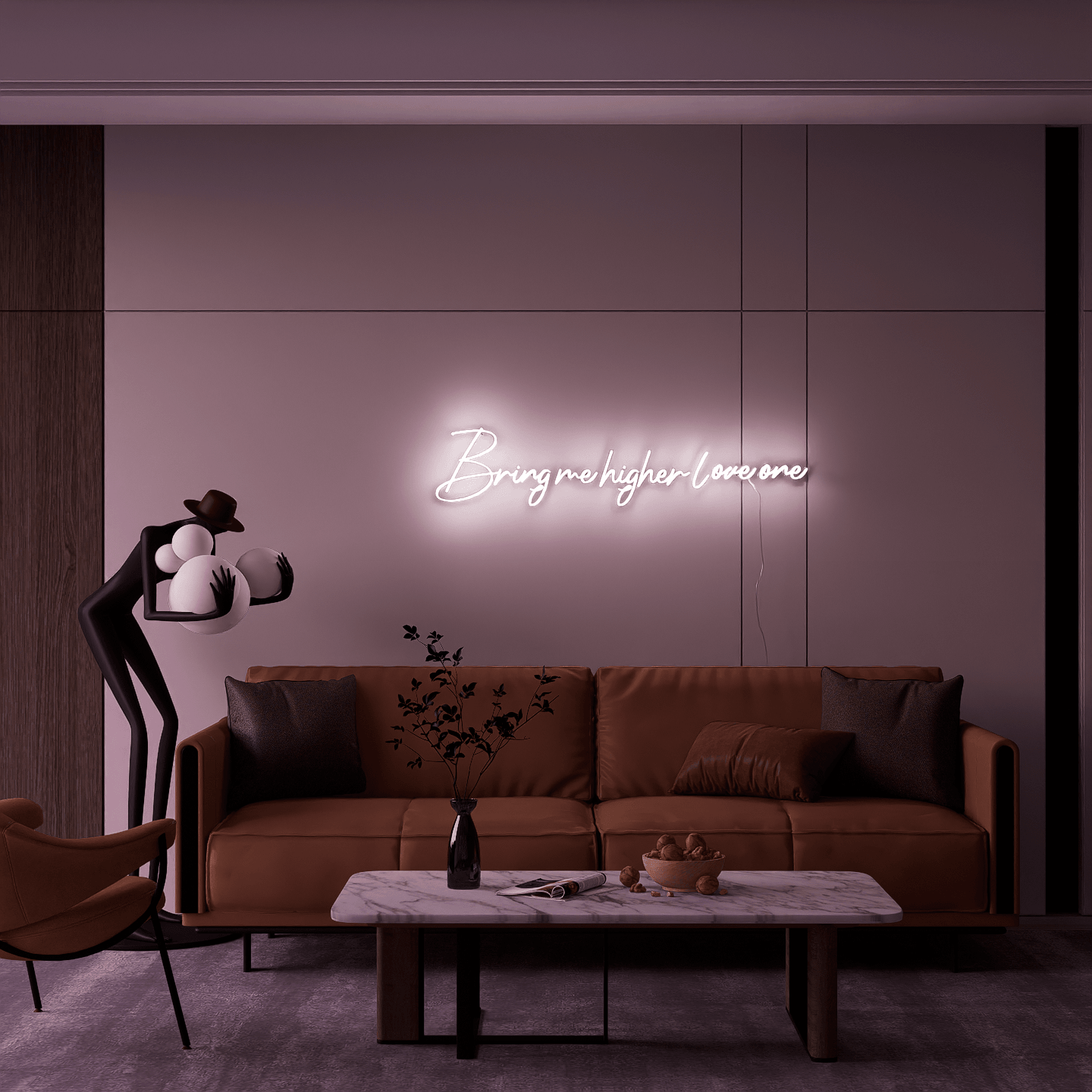 Custom Neon Sign Wedding Bring Me Higher Love One