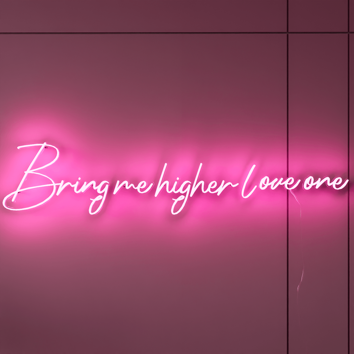 light-up-pink-neon-lights-hanging-on-the-wall-for-display-bring-me-higher-love-one