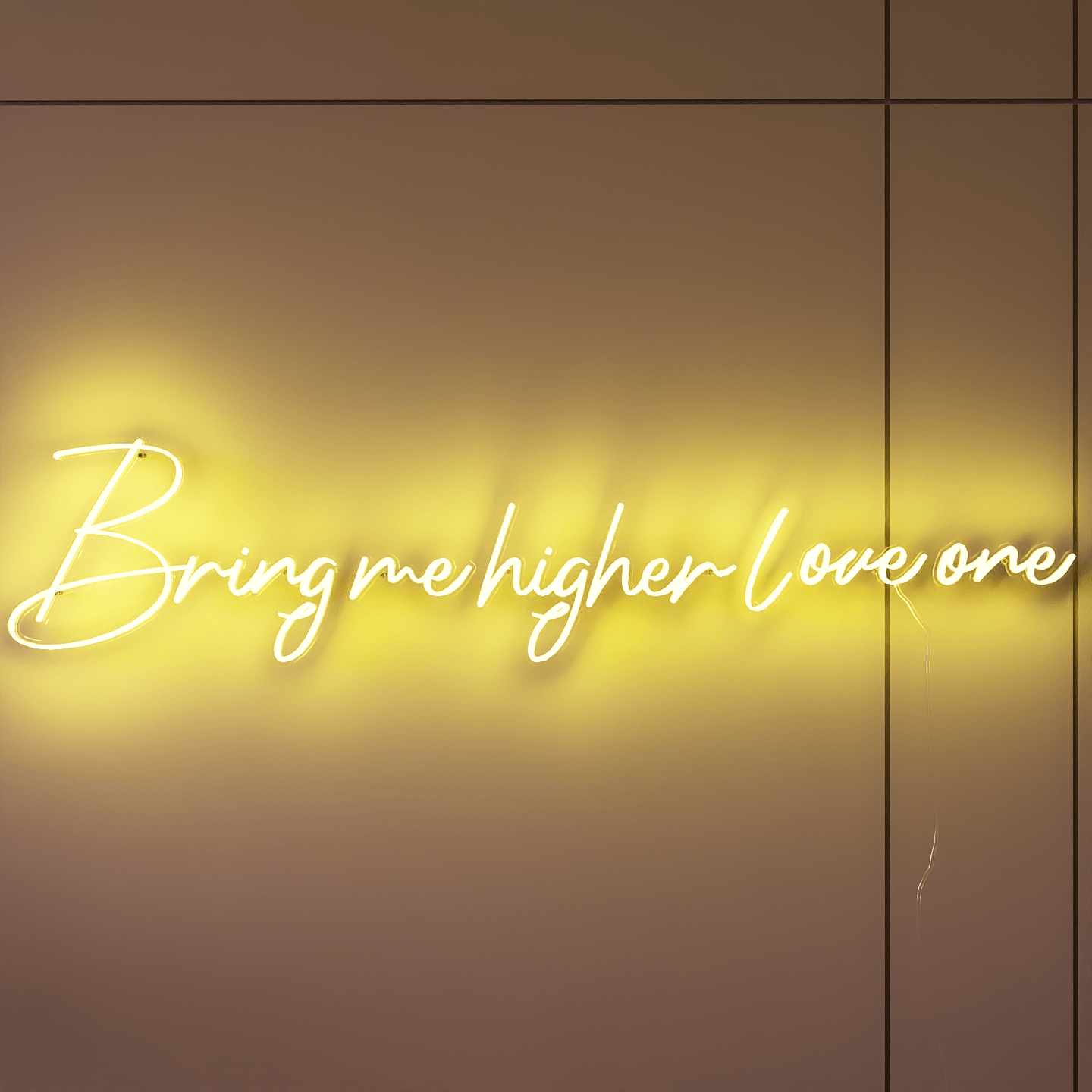 light-up-yellow-neon-lights-hanging-on-the-wall-for-display-bring-me-higher-love-one