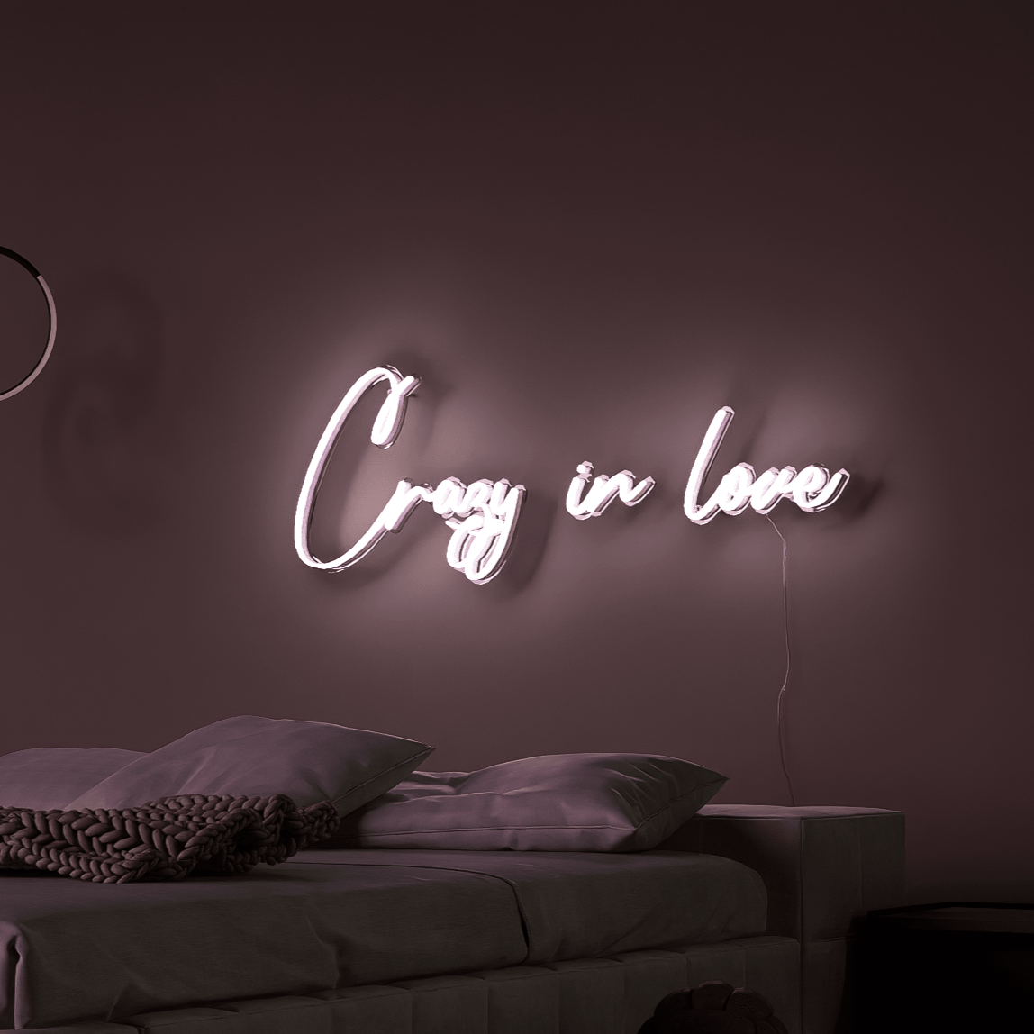 LED Neon Sign-Crazy In Love