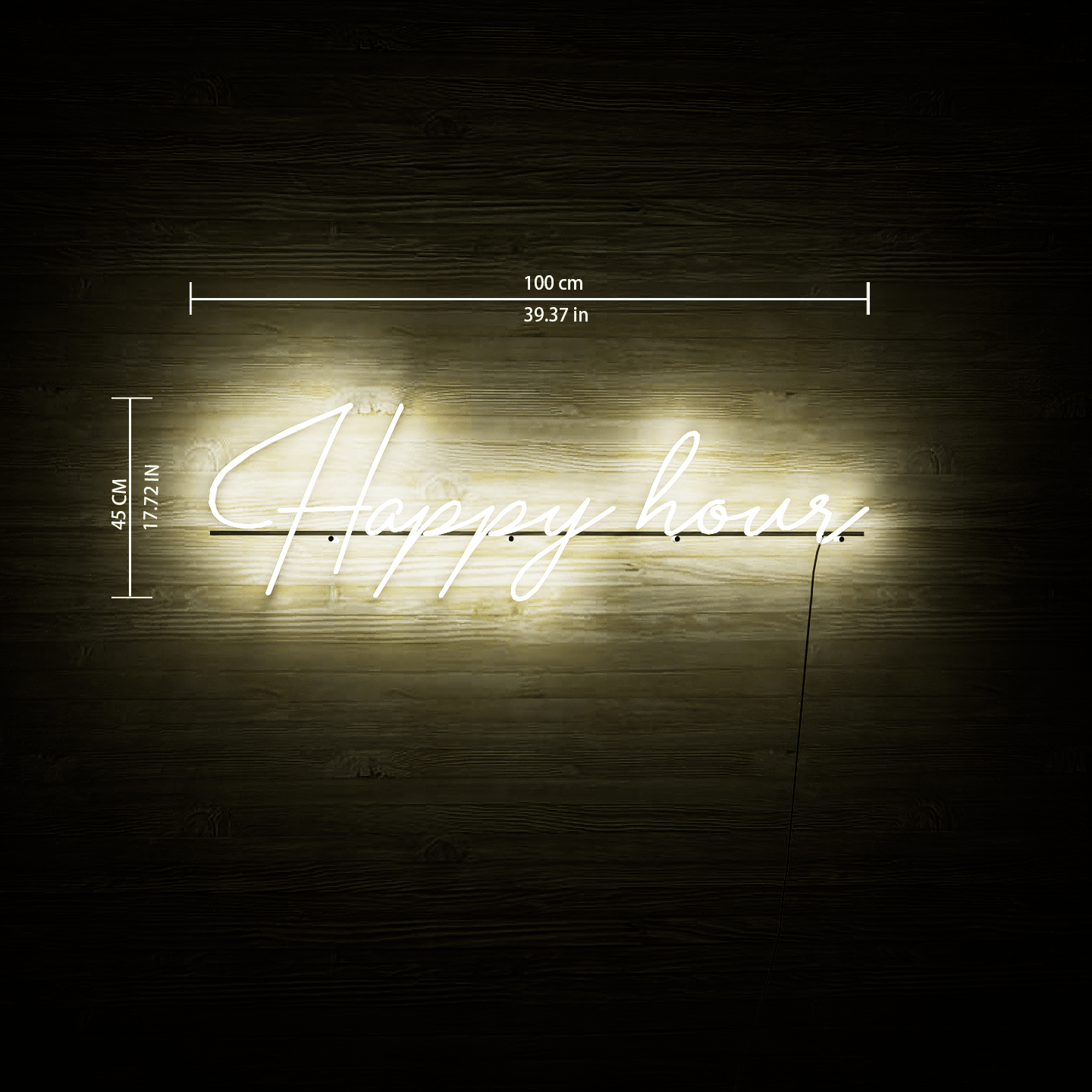 dark-night-lit-white-neon-light-size-chart-hanging-on-the-wall-happy-hour
