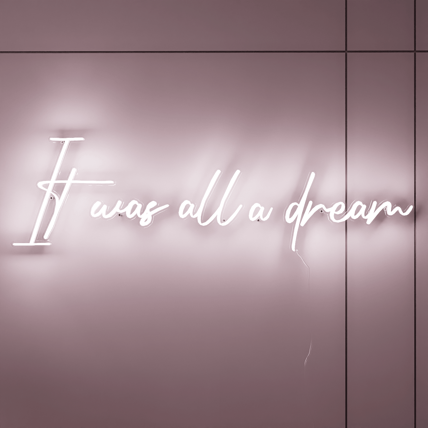 frontal-shot-of-lit-white-neon-lights-hanging-on-wall-for-display-it-was-all-a-dream