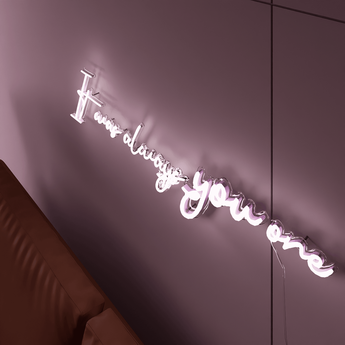side-shot-of-lit-white-neon-lights-hanging-on-wall-for-display-it-was-always-you-one