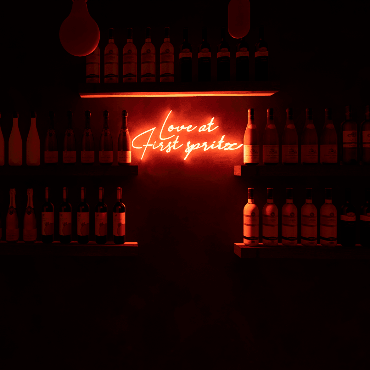 dark-night-lit-red-neon-lights-hanging-on-the-wall-for-display-love-at-first-spritz