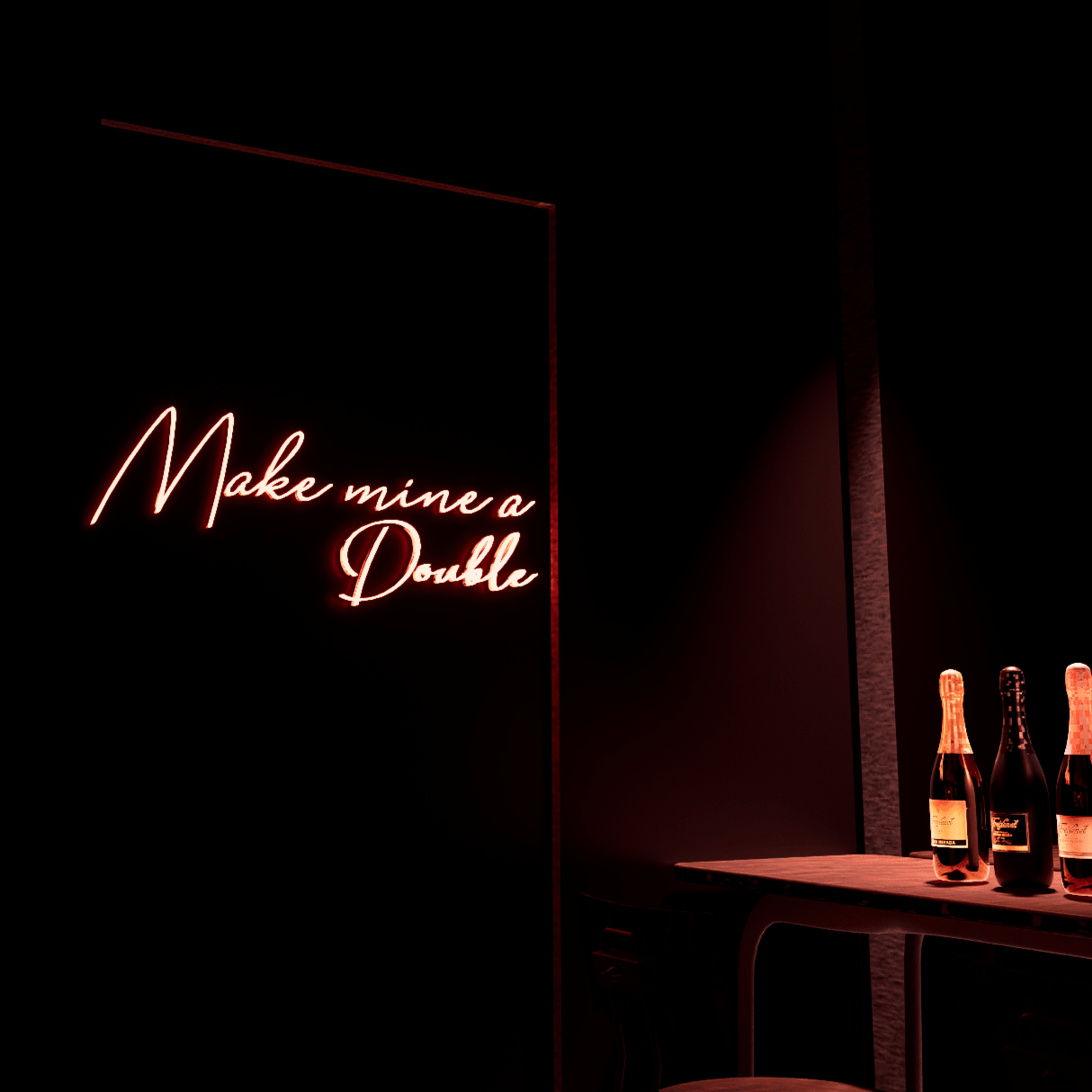 red-neon-light-hanging-on-the-wall