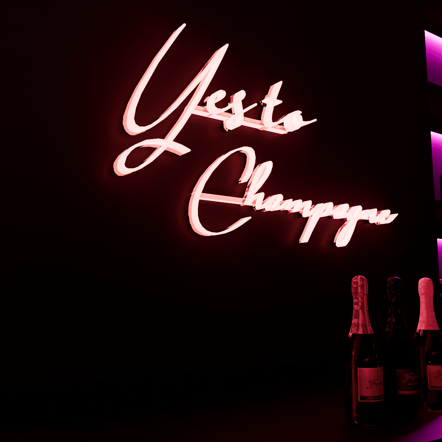 oblique-shot-of-bar-lit-up-with-neon-lights-yes-to-champagne