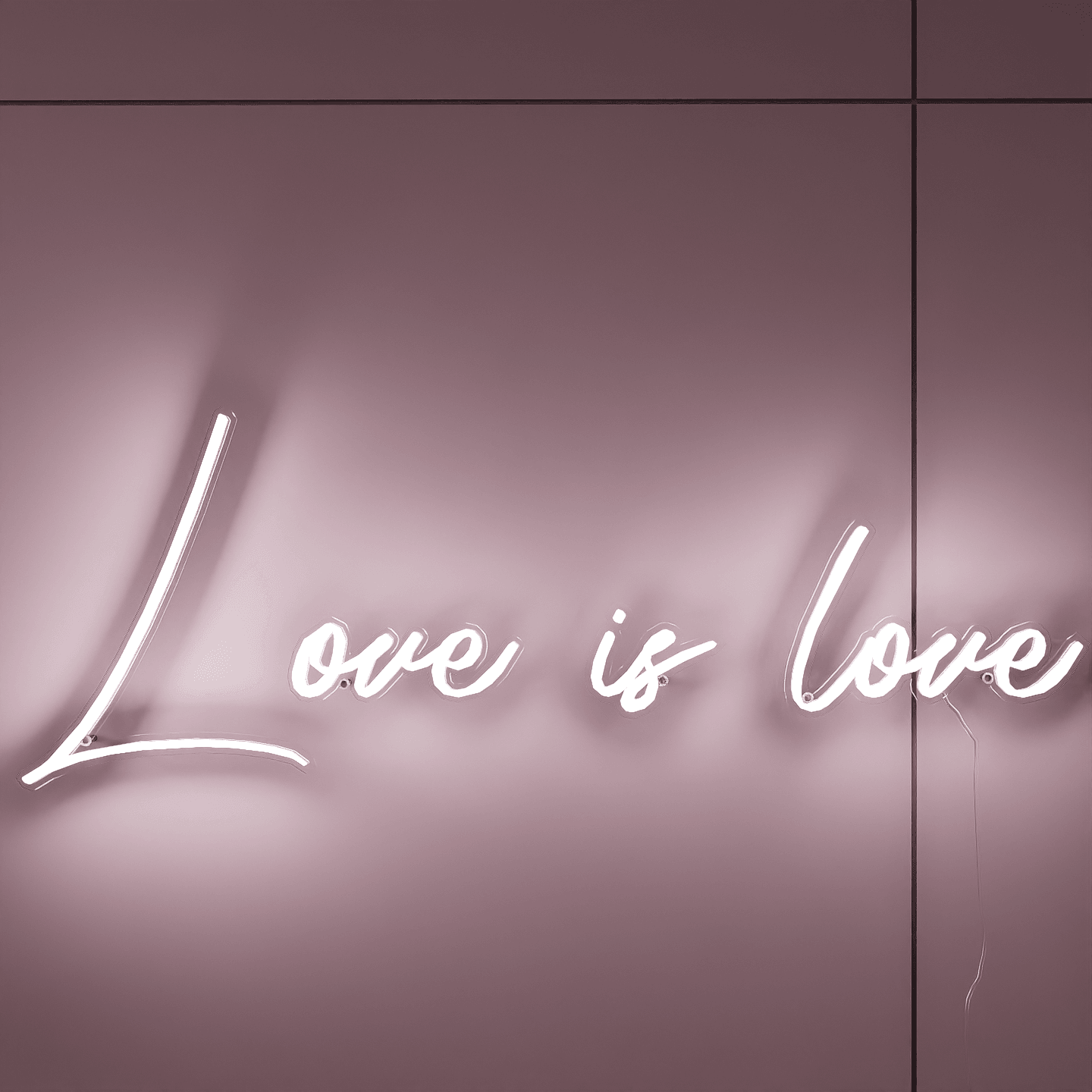 frontal-shot-of-lit-white-neon-lights-hanging-on-wall-for-display-love-is-love