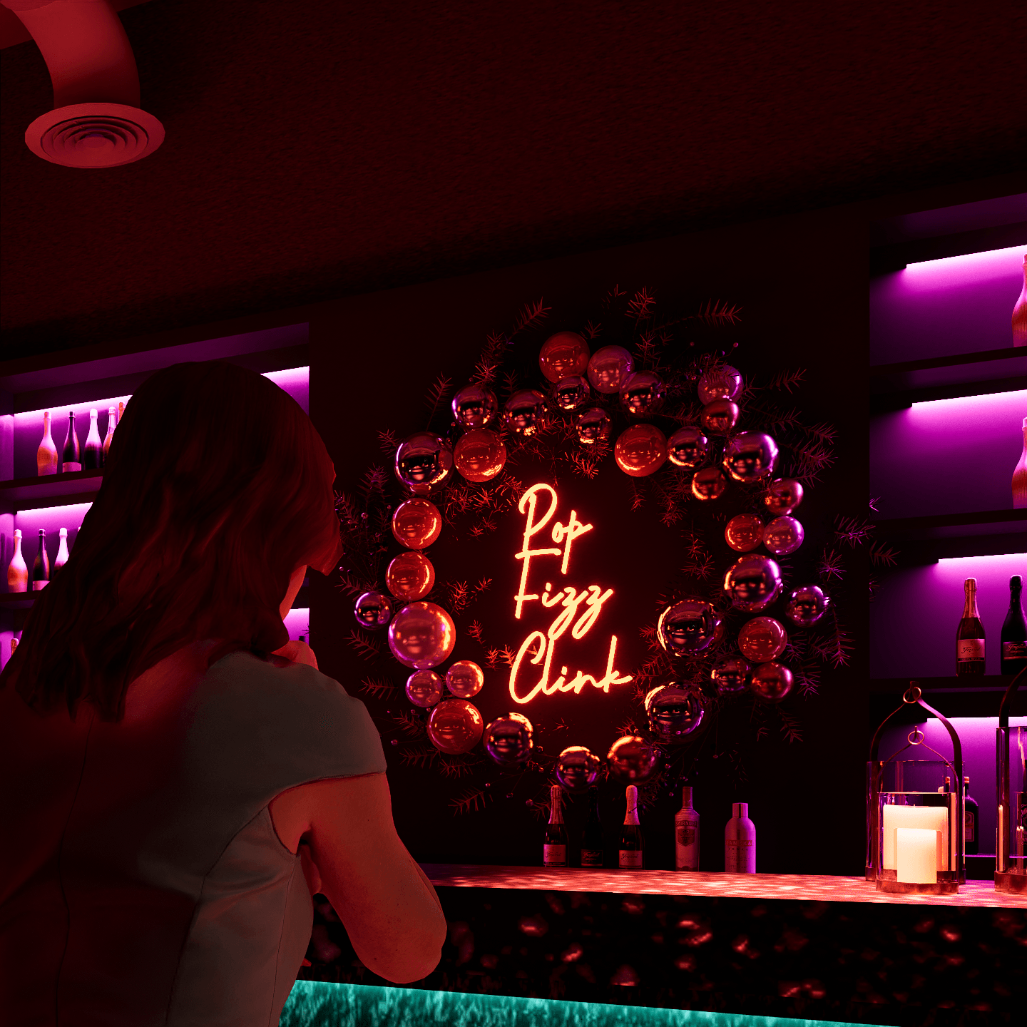 red-neon-light-hanging-on-the-wall