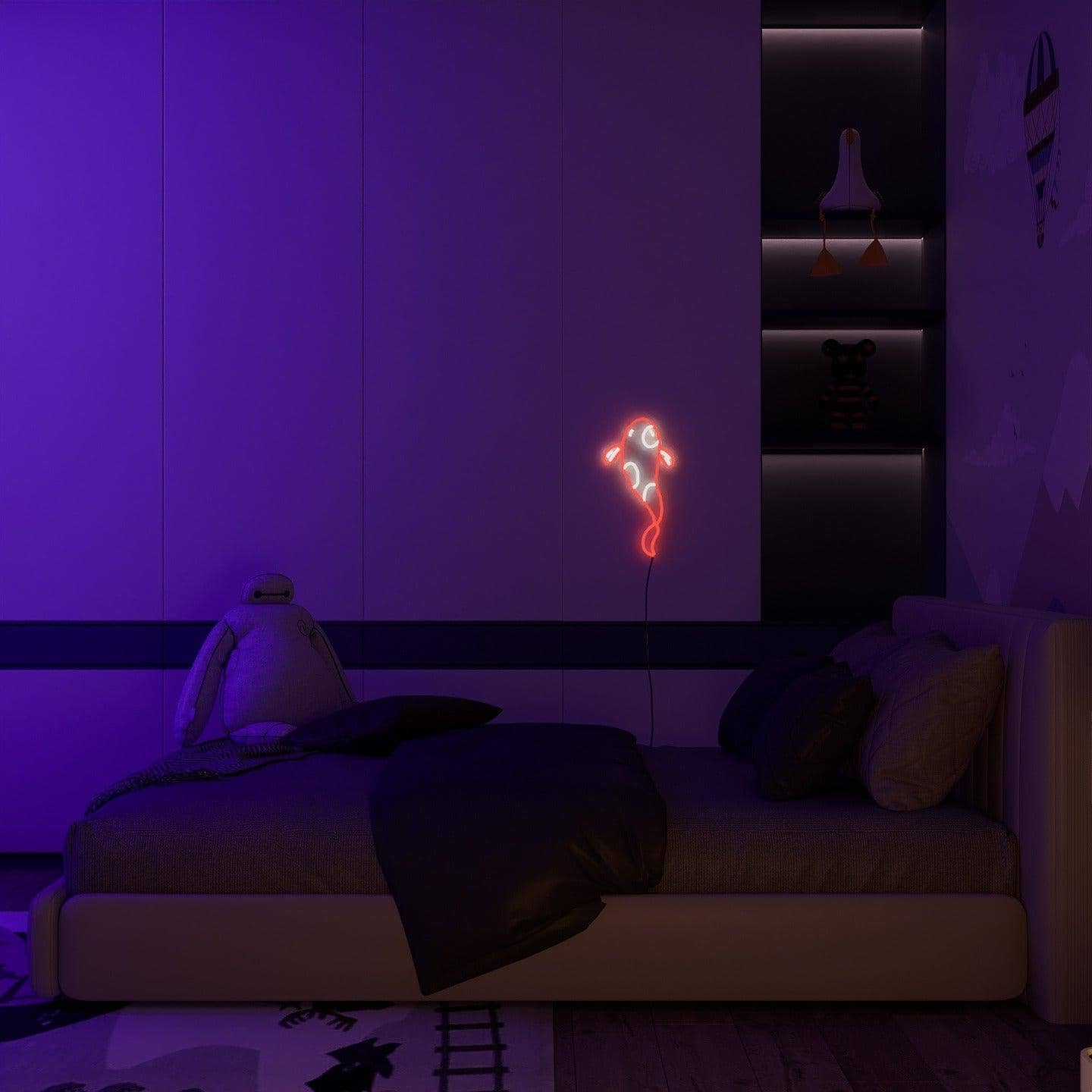 light-up-neon-lights-and-hang-them-in-your-bedroom-for-display-koifish