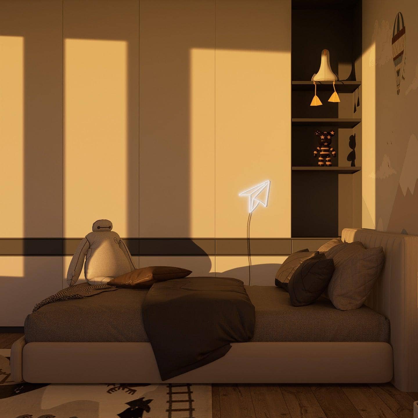 light-up-neon-lights-and-hang-them-in-your-bedroom-for-display-paperplane