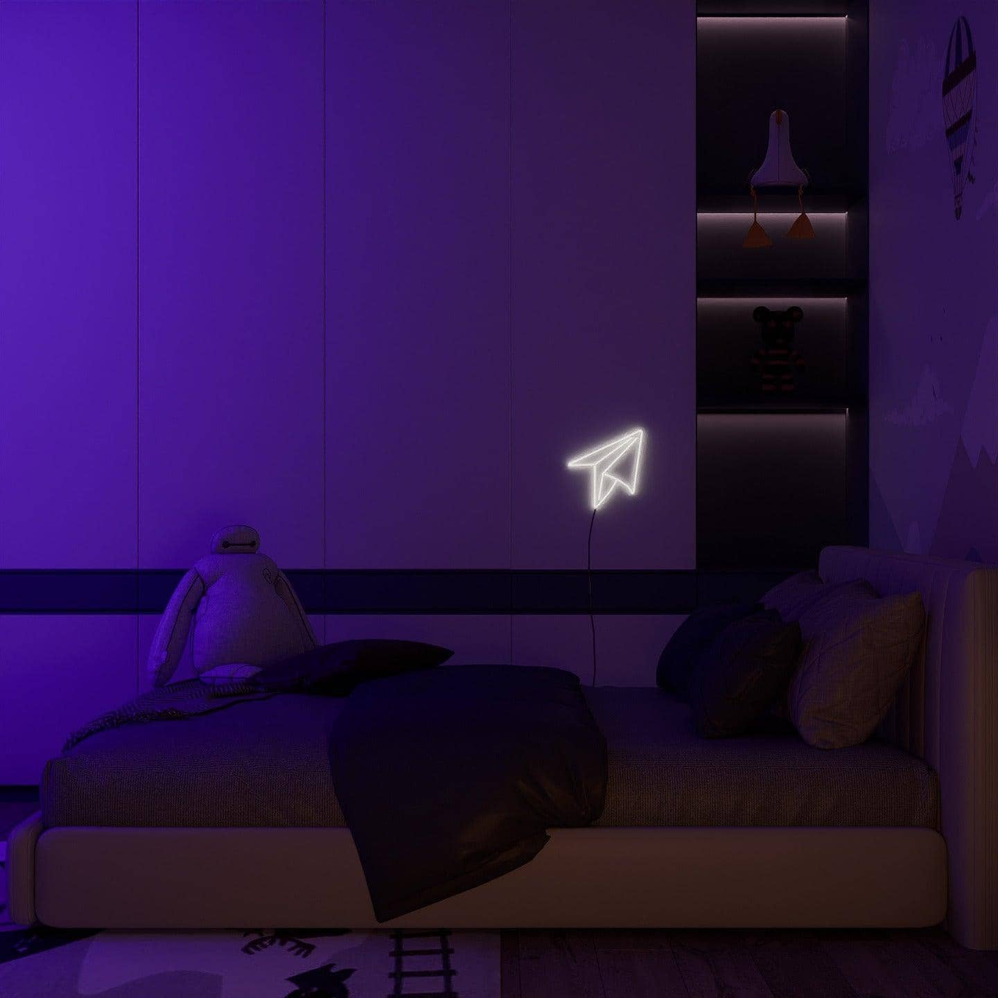 light-up-neon-lights-and-hang-them-in-your-bedroom-for-display-paperplane