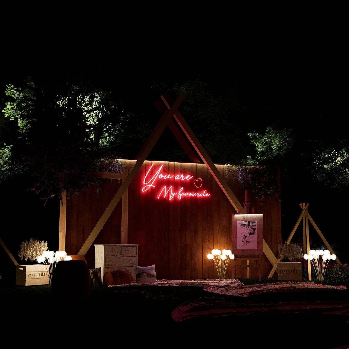 light-up-pink-neon-lights-outdoors-you-are-my-favourite