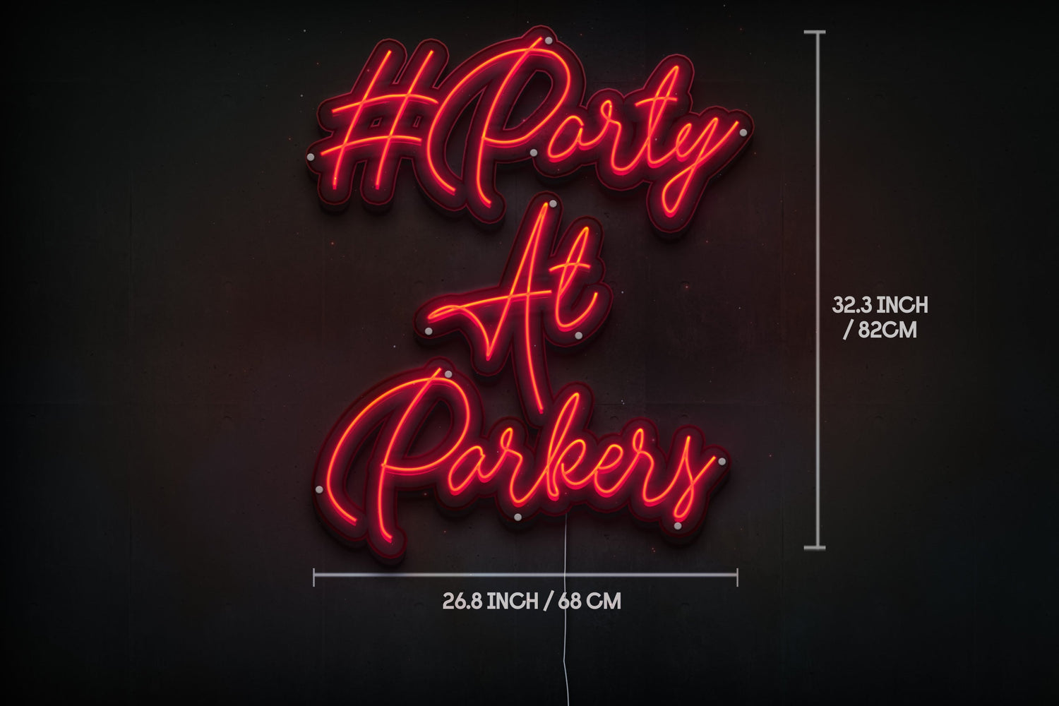 personalized neon sign