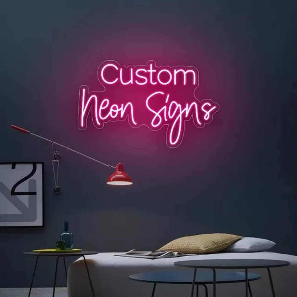 Glow Up Your Decor: The Appeal of Custom Neon Signs