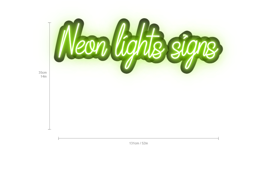 What is the history and cultural significance of neon light signs in modern society?