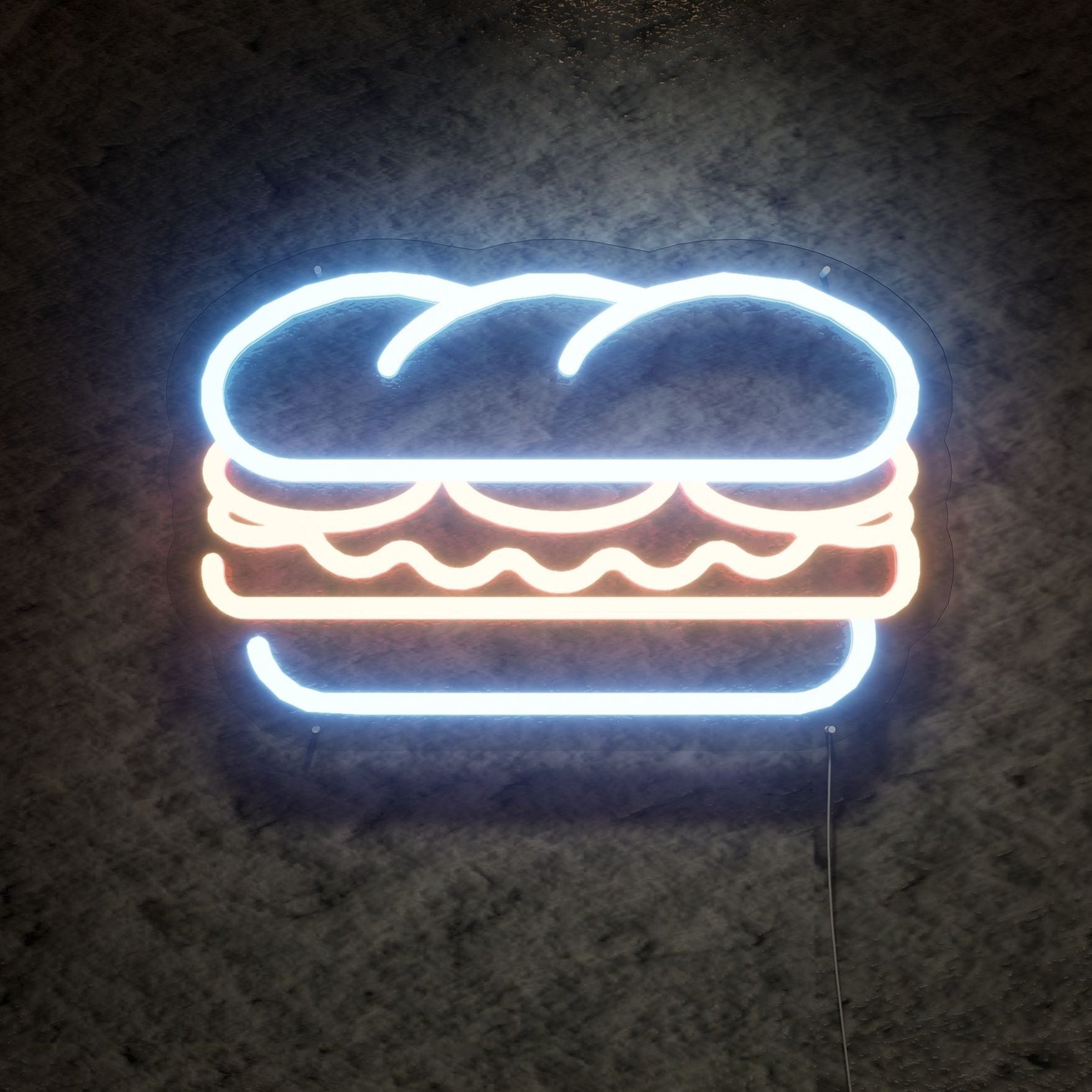 Hot Dog Neon Sign