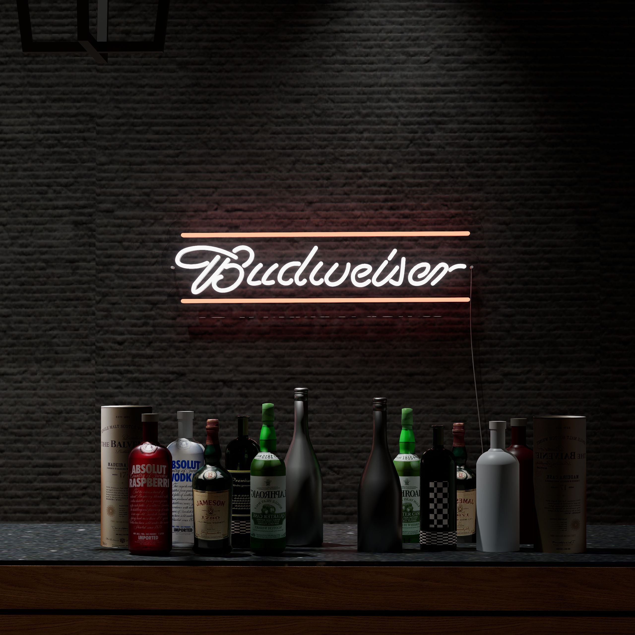 Antique Budweiser Neon Signs bring nostalgic brewery