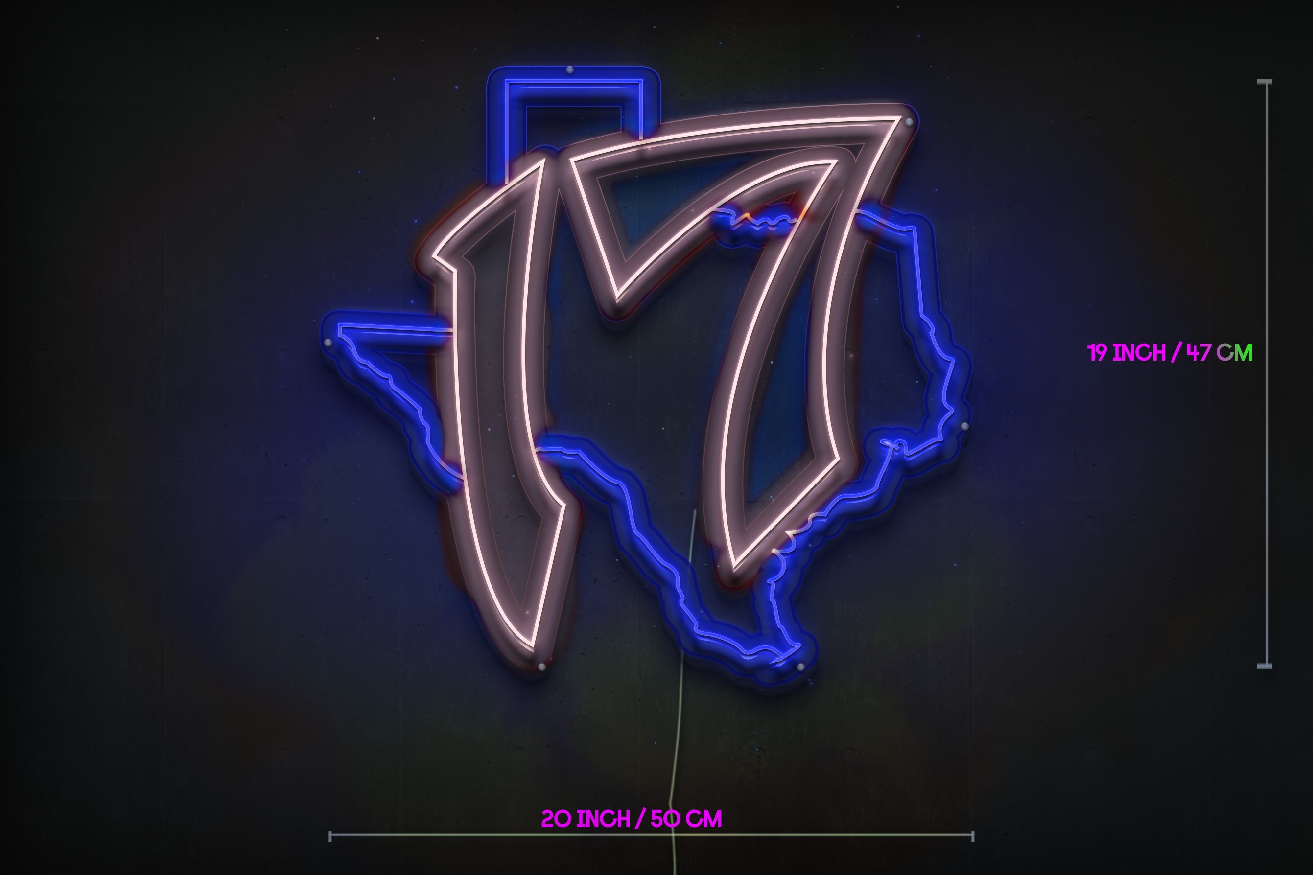 Z1164 Customized LED LOGO to Ryan