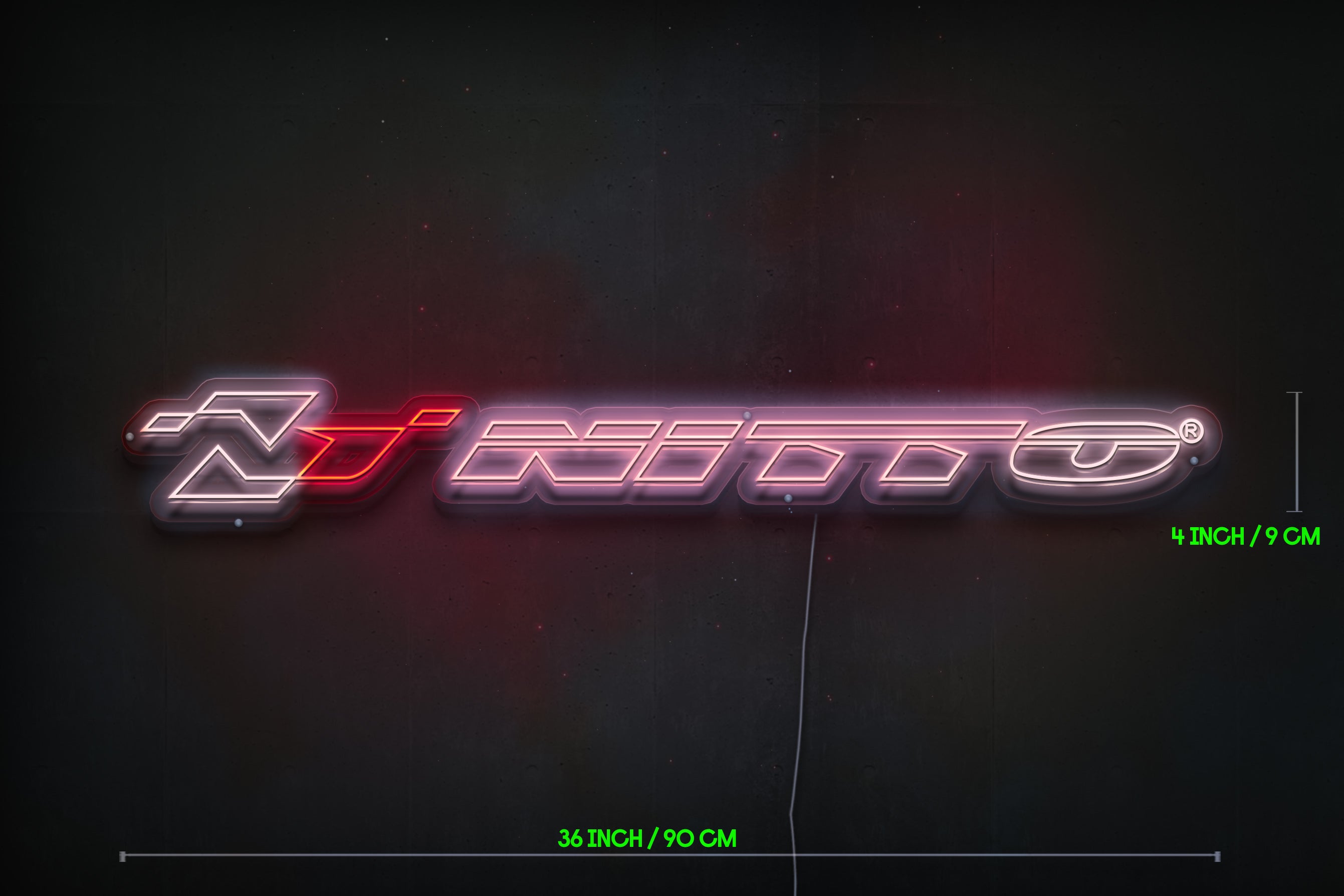 Z1162 Customized LED LOGO to Claudia