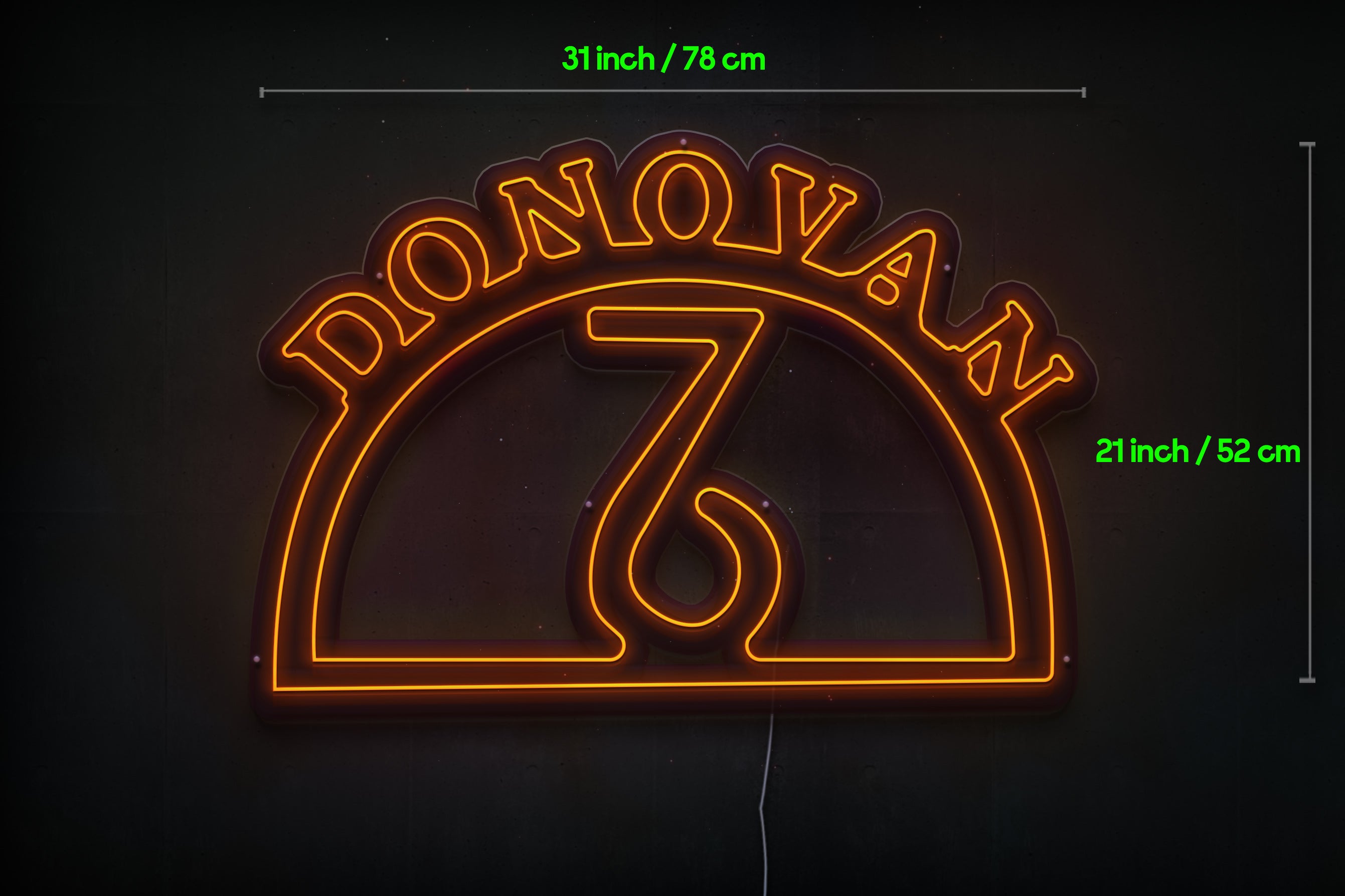 Z1189 Customized LED LOGO to Mike