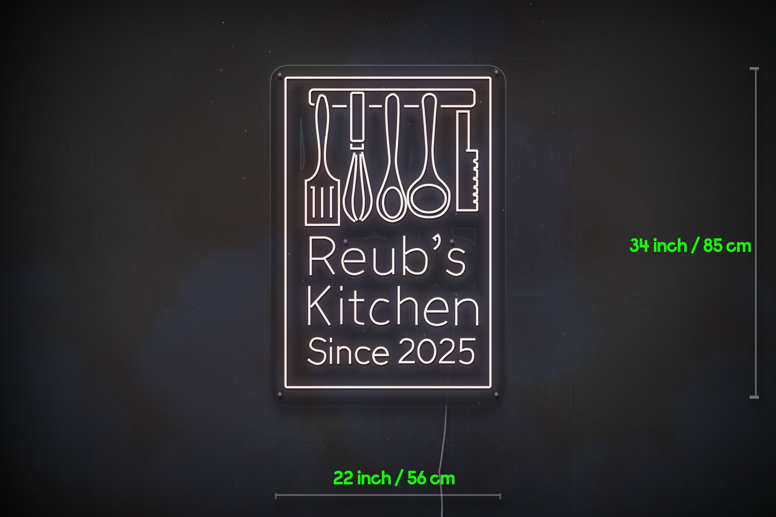 Z1190 Customized LED LOGO to Reuben
