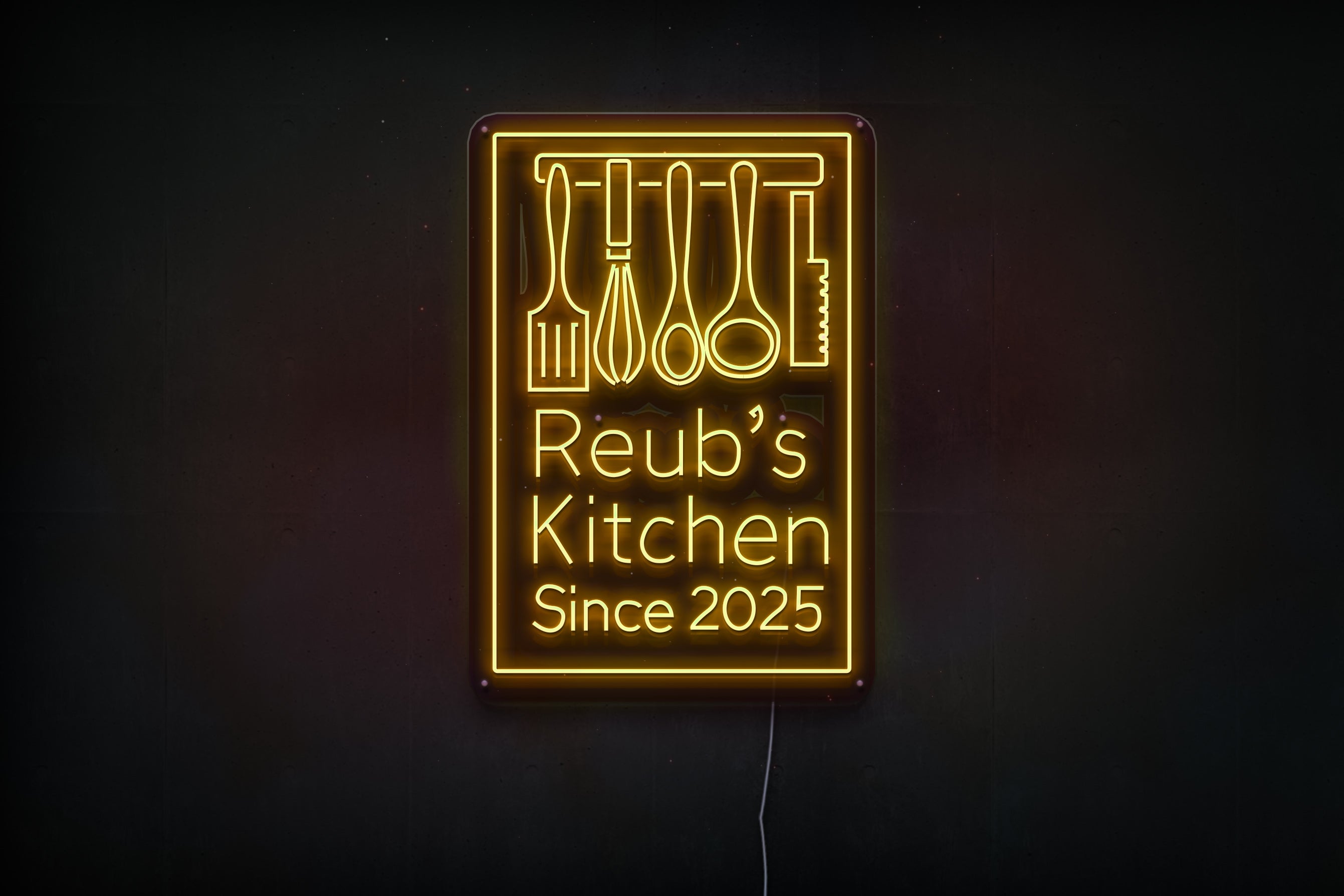 Z1190 Customized LED LOGO to Reuben