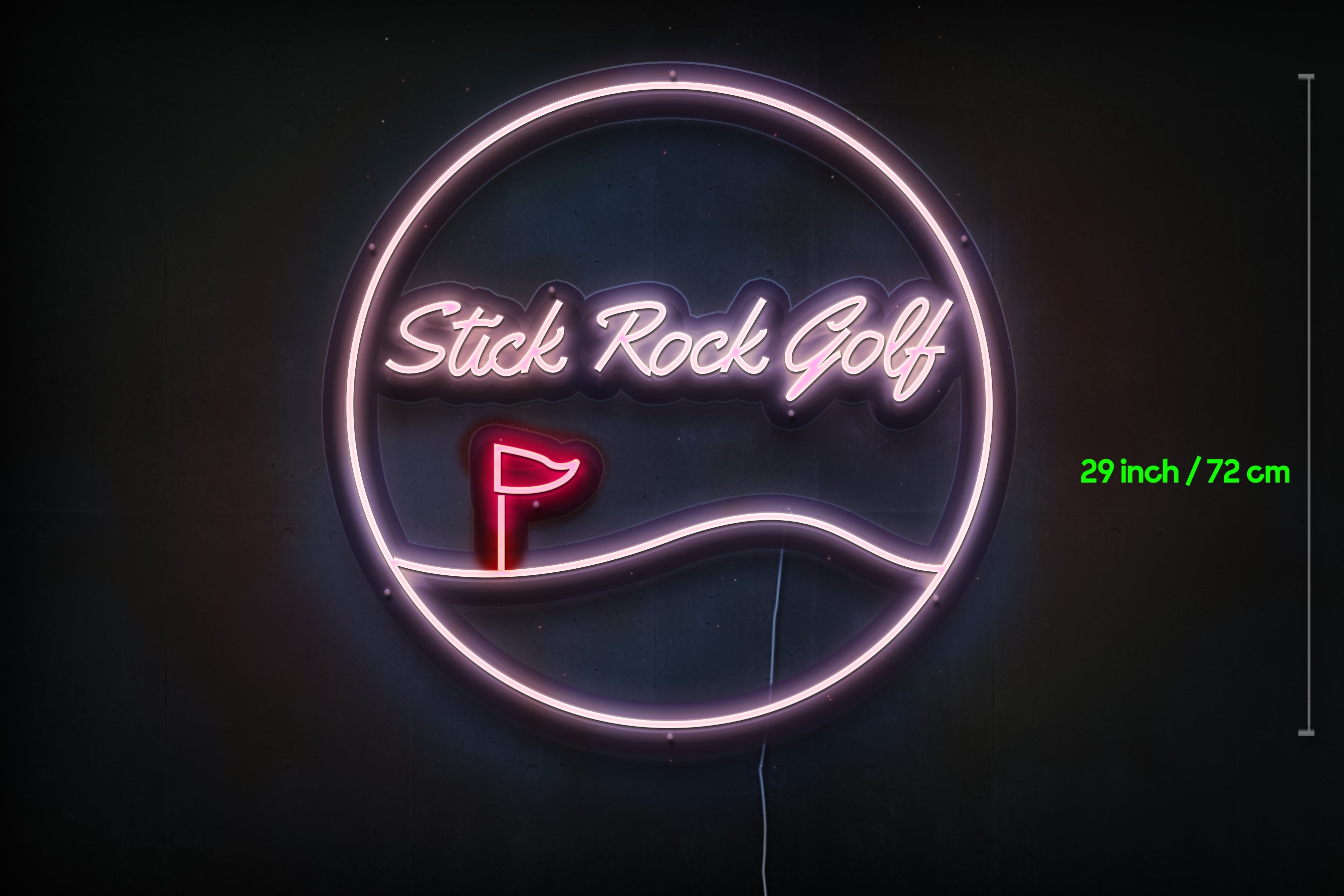 Z1184 Customized LED LOGO to Chad