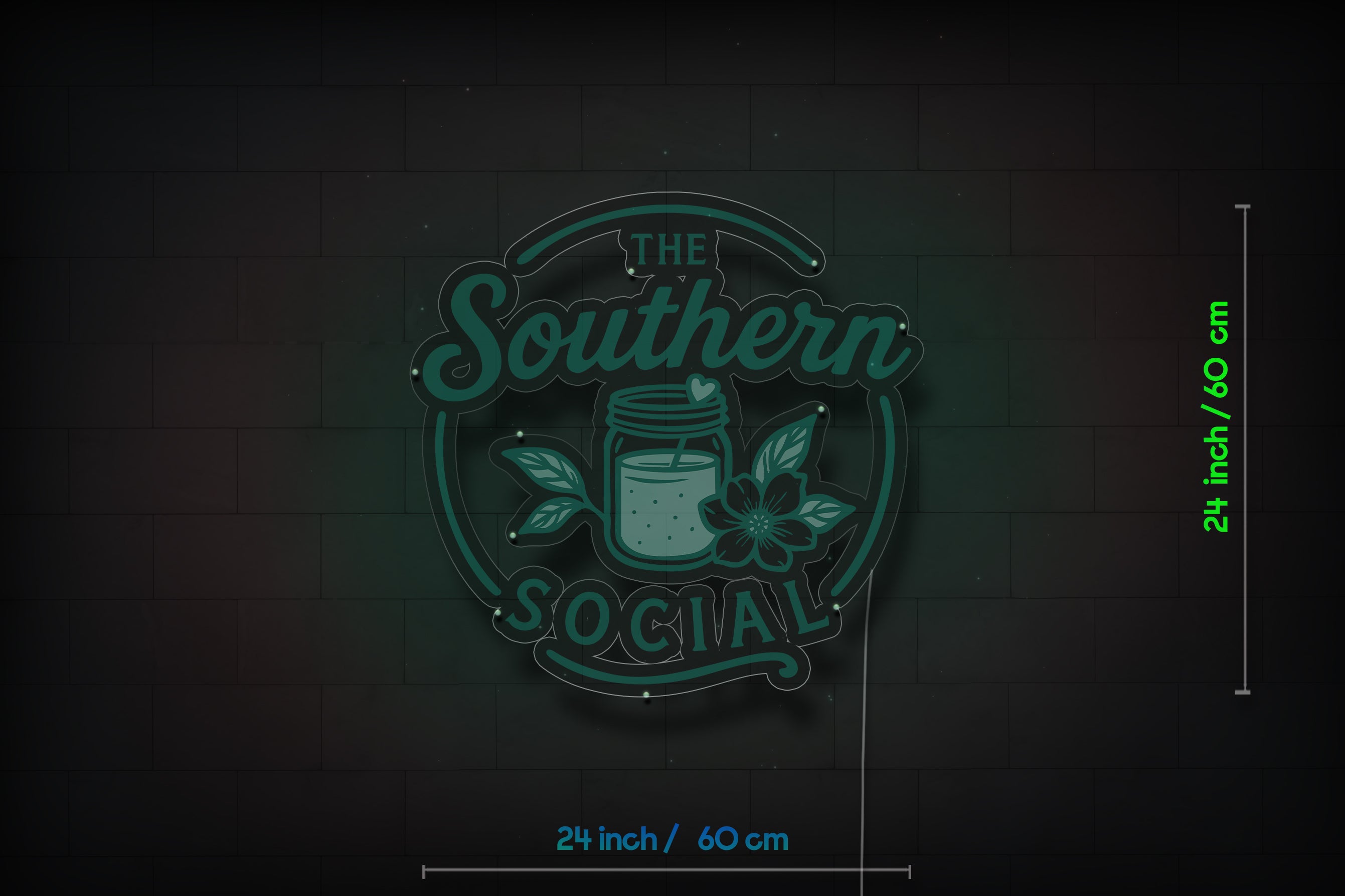 Z1277 Customized LED LOGO to Sadie