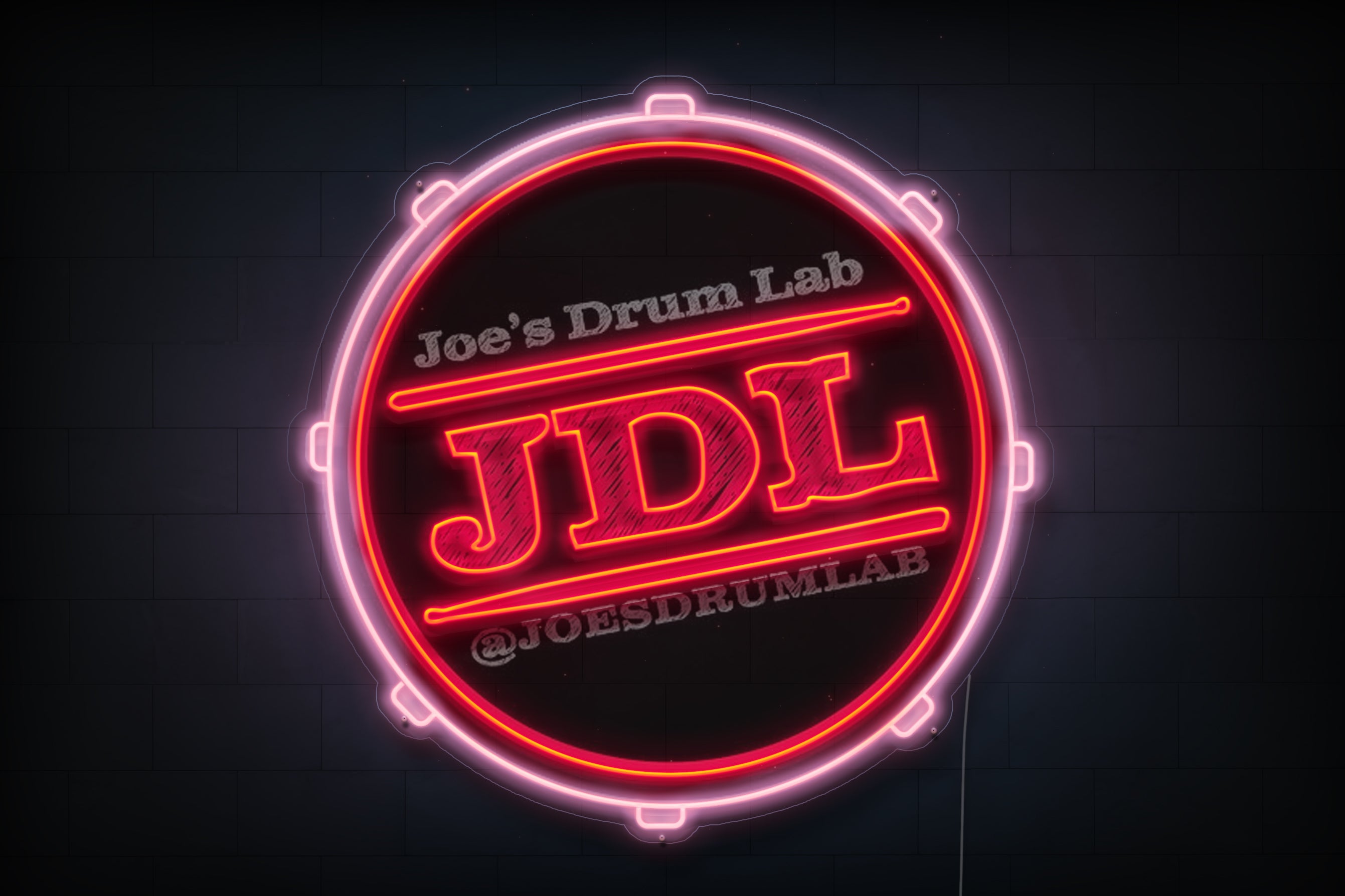 Z1367 Customized LED LOGO to Joe