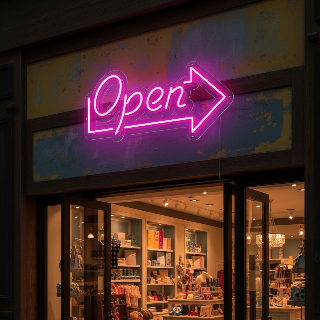pink-arrow-open-led-neon-sign-for-store