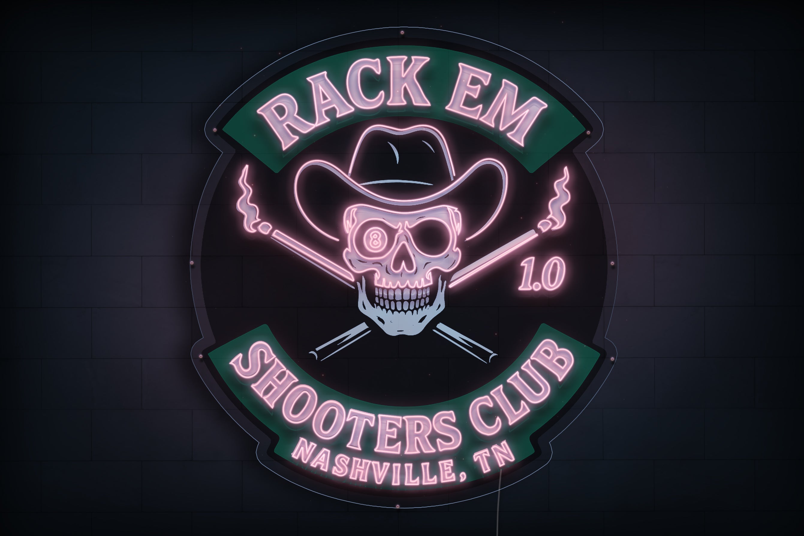 Z1433 Customized LED LOGO to Graham