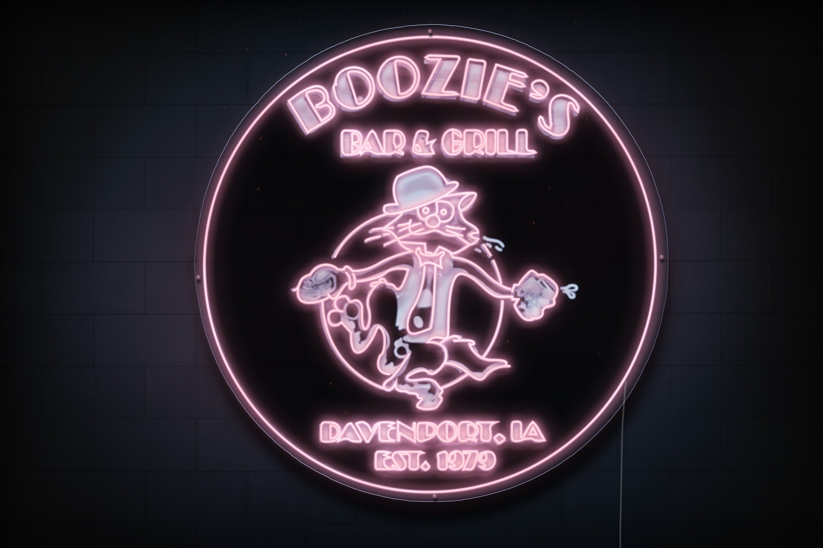 Z1474 Customized LED LOGO to Monica