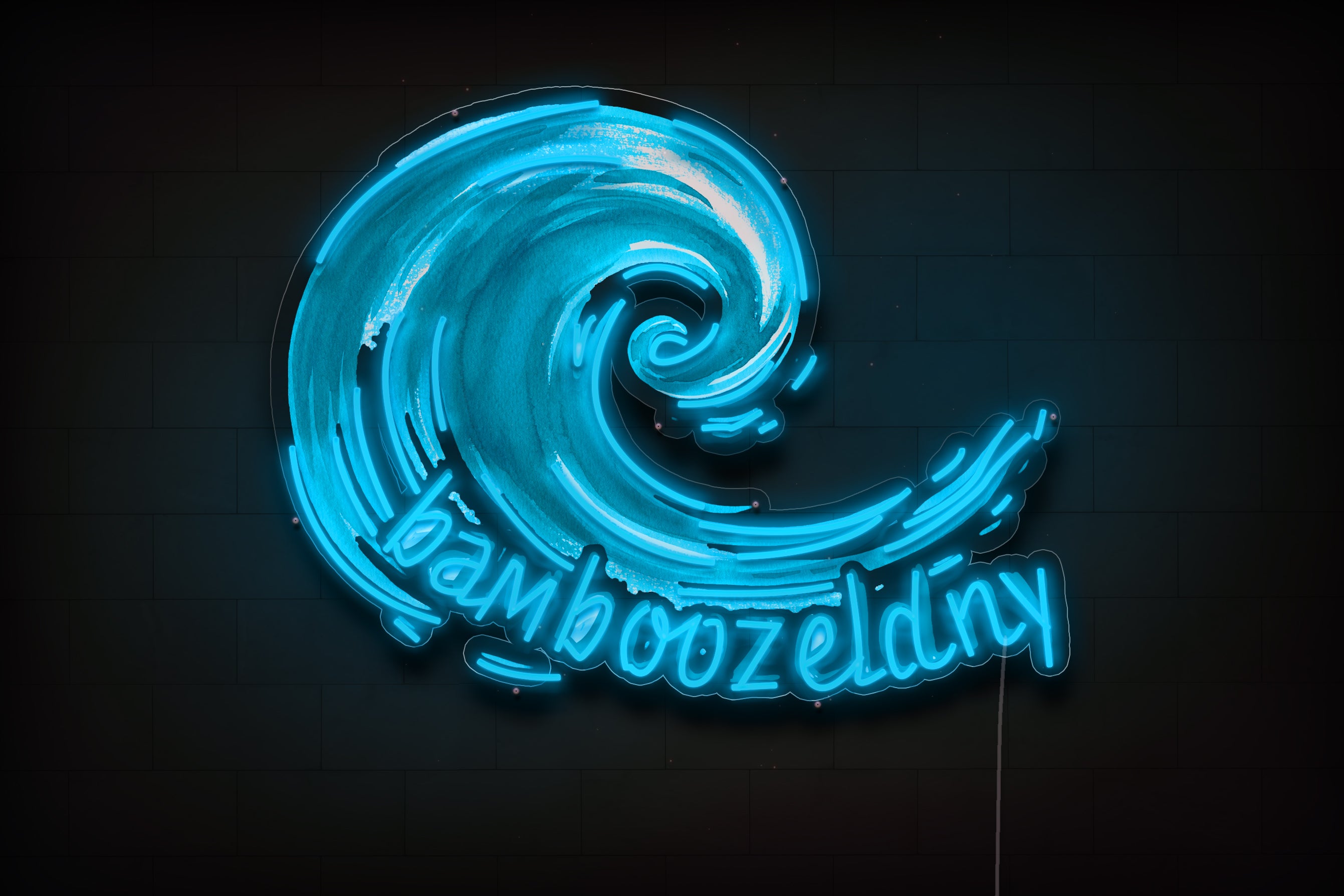 Z1497 Customized LED LOGO to shari