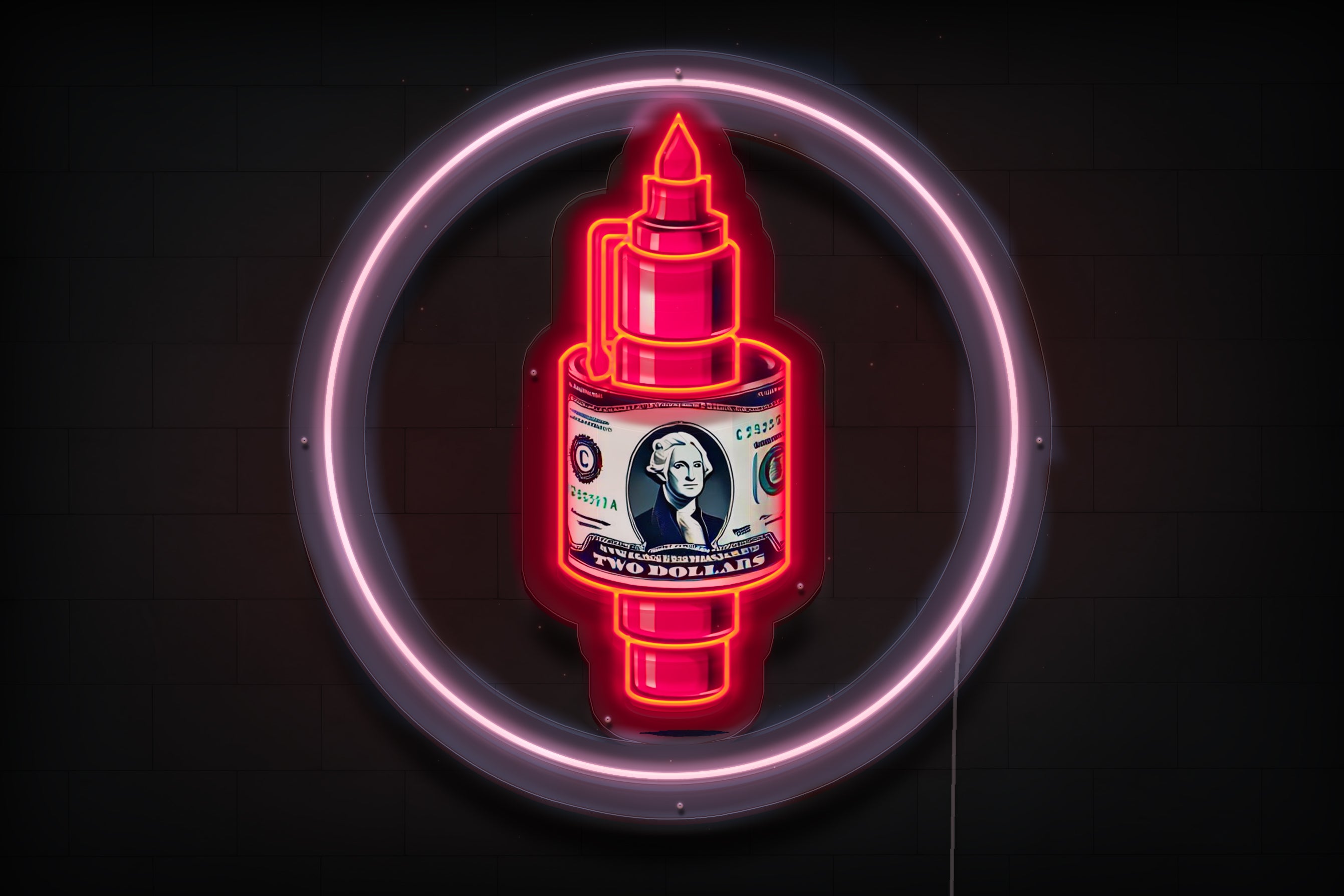 Z1501 Customized LED LOGO to Marcel